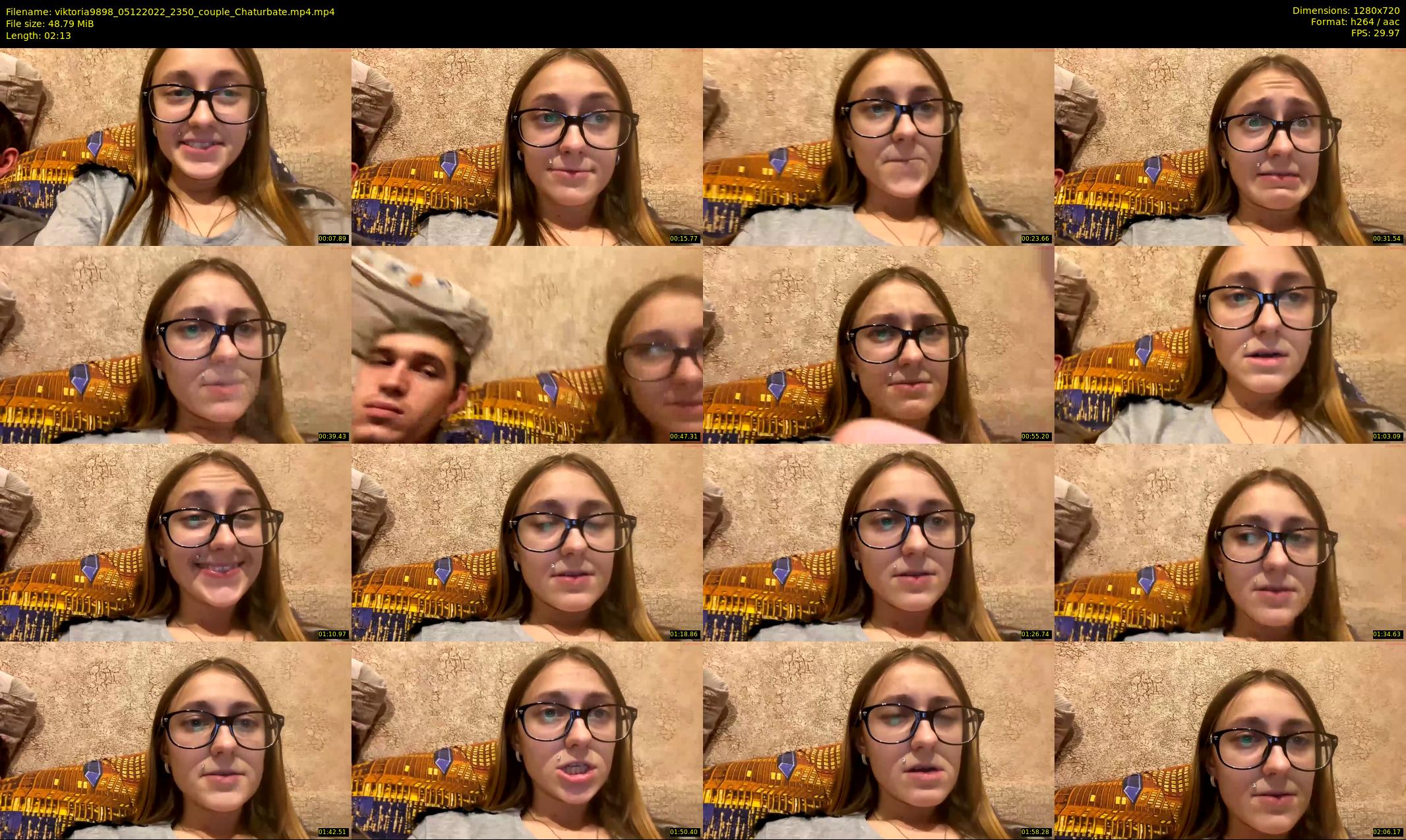viktoria9898 — 3 minute Chaturbate couple cam show recording, 720p, Dec 5, 2022