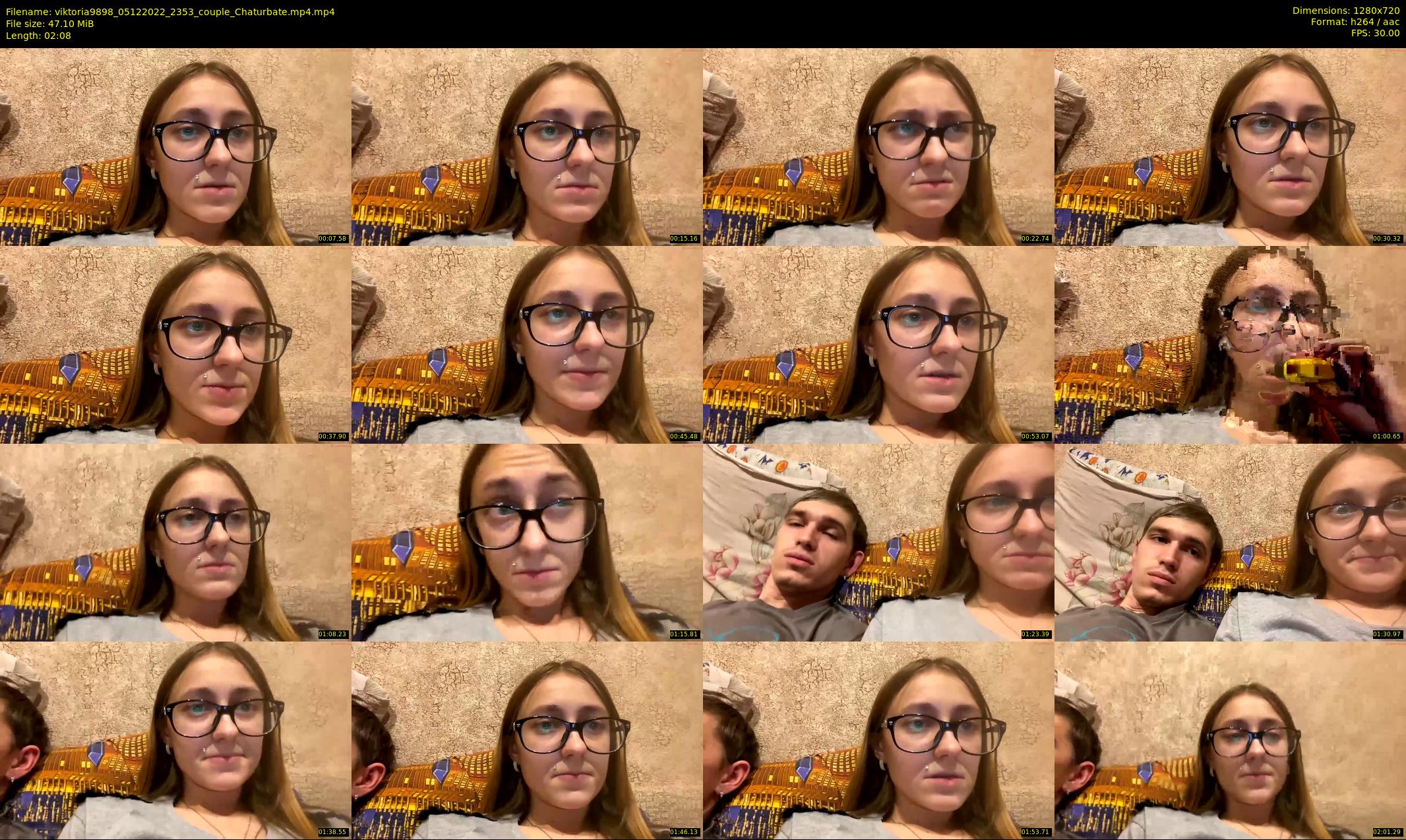 viktoria9898 — 3 minute Chaturbate couple cam show recording, 720p, Dec 5, 2022