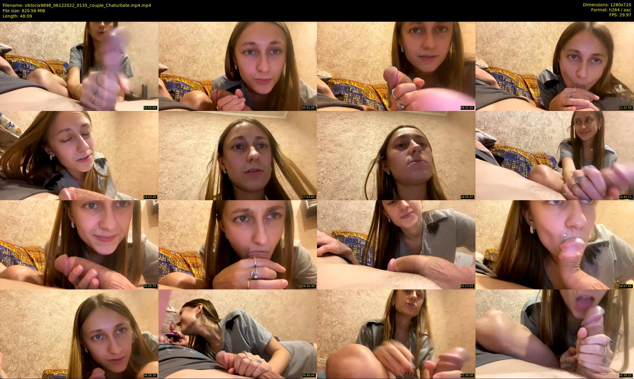 viktoria9898 — 49 minute Chaturbate couple cam show recording, 720p, Dec 6, 2022