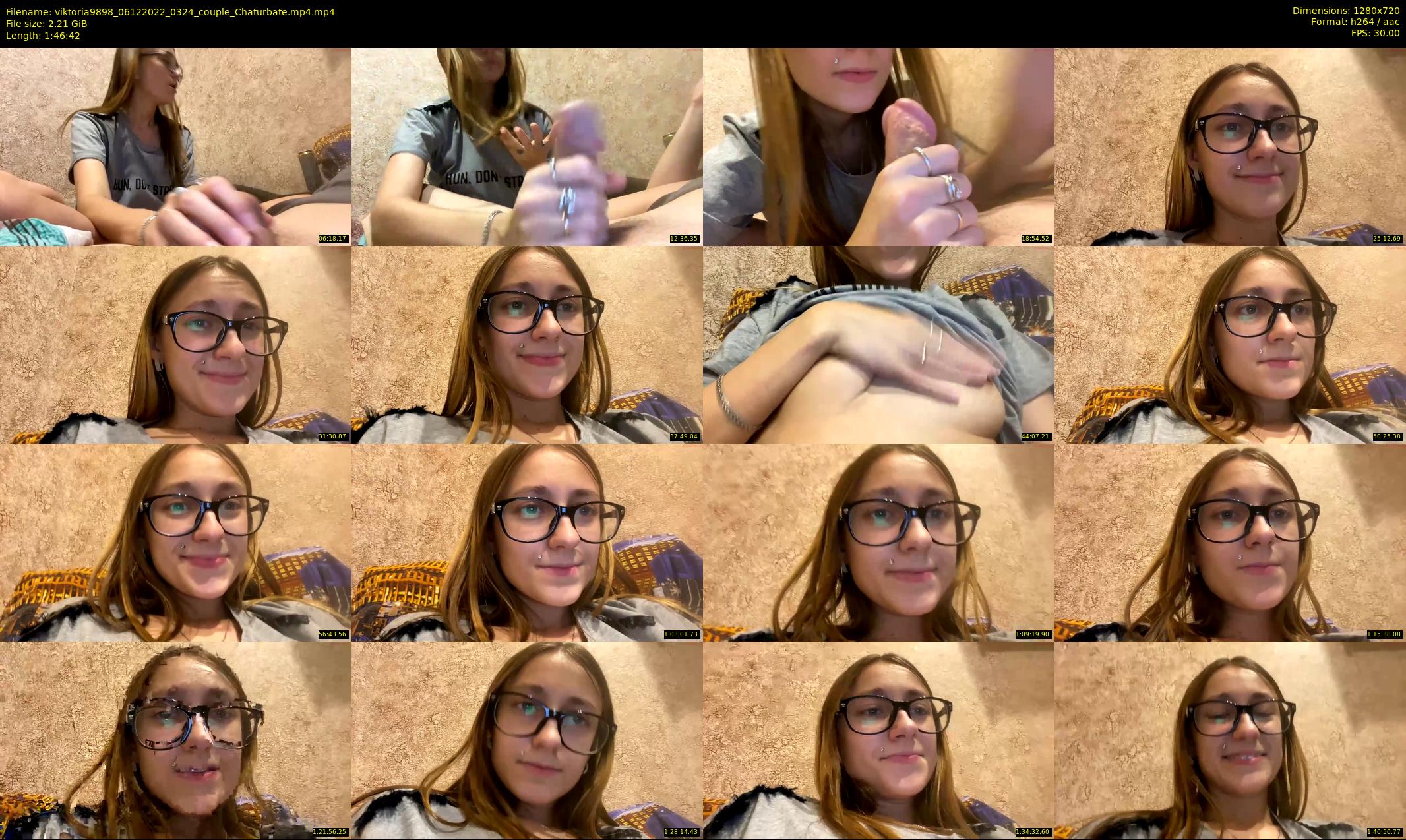 viktoria9898 — 107 minute Chaturbate couple cam show recording, 720p, Dec 6, 2022