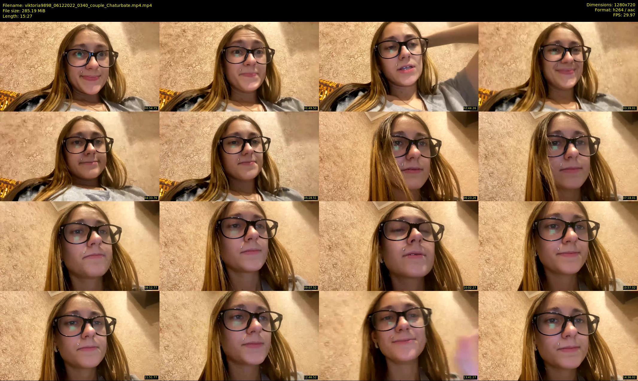 viktoria9898 — 16 minute Chaturbate couple cam show recording, 720p, Dec 6, 2022