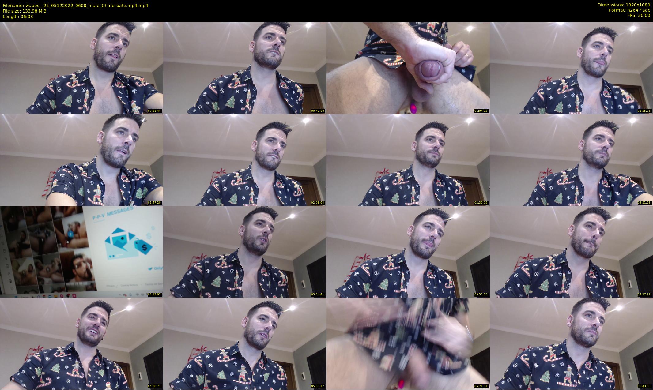 wapos__25 — 7 minute Chaturbate male cam show recording, 1080p, Dec 5, 2022