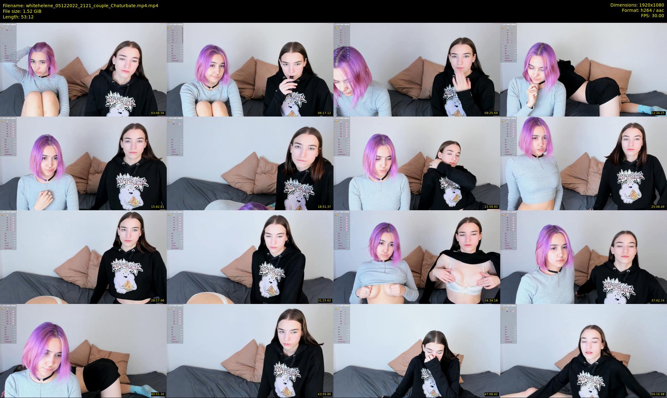 whitehelene — 54 minute Chaturbate female cam show recording, 1080p, Dec 5, 2022