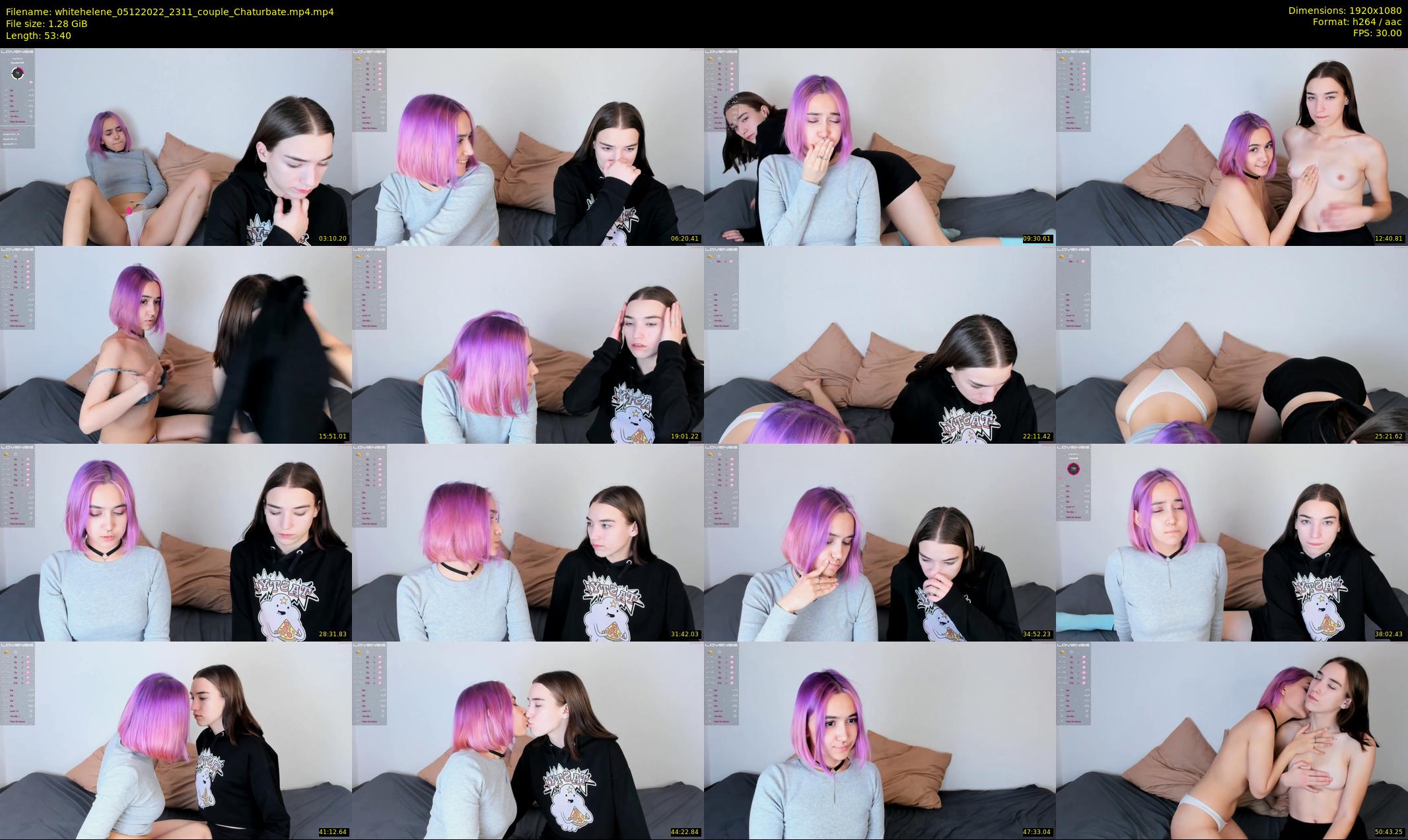 whitehelene — 54 minute Chaturbate female cam show recording, 1080p, Dec 5, 2022
