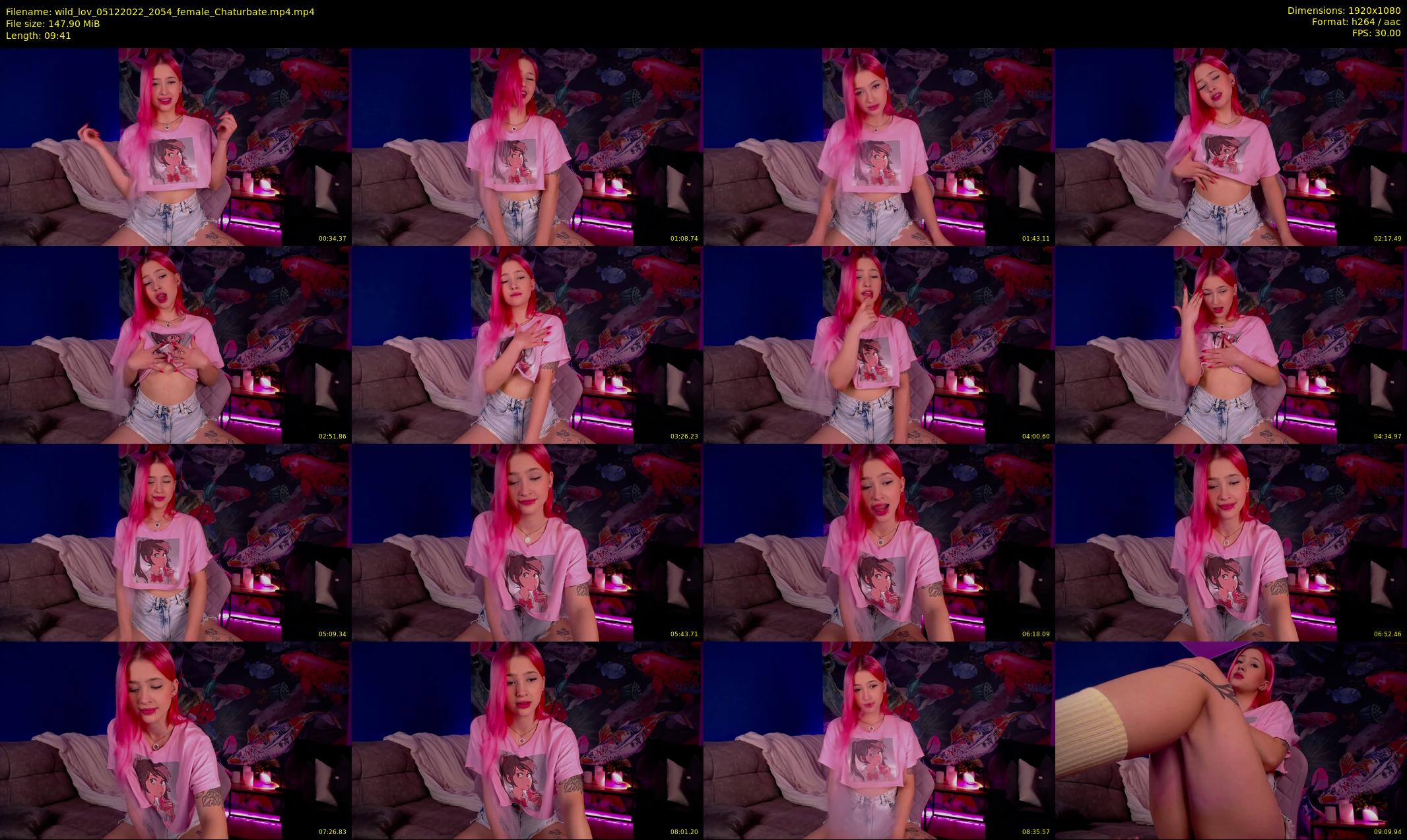 wild_lov — 10 minute Chaturbate female cam show recording, 1080p, Dec 5, 2022