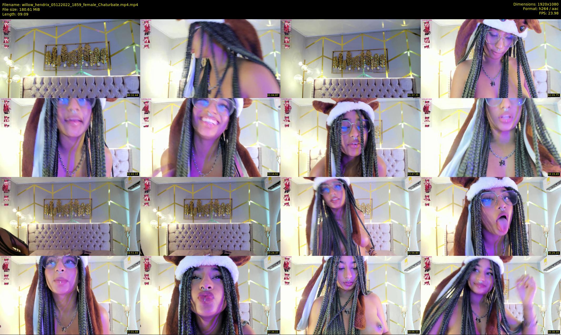 willow_hendrix — 10 minute Chaturbate female cam show recording, 1080p, Dec 5, 2022