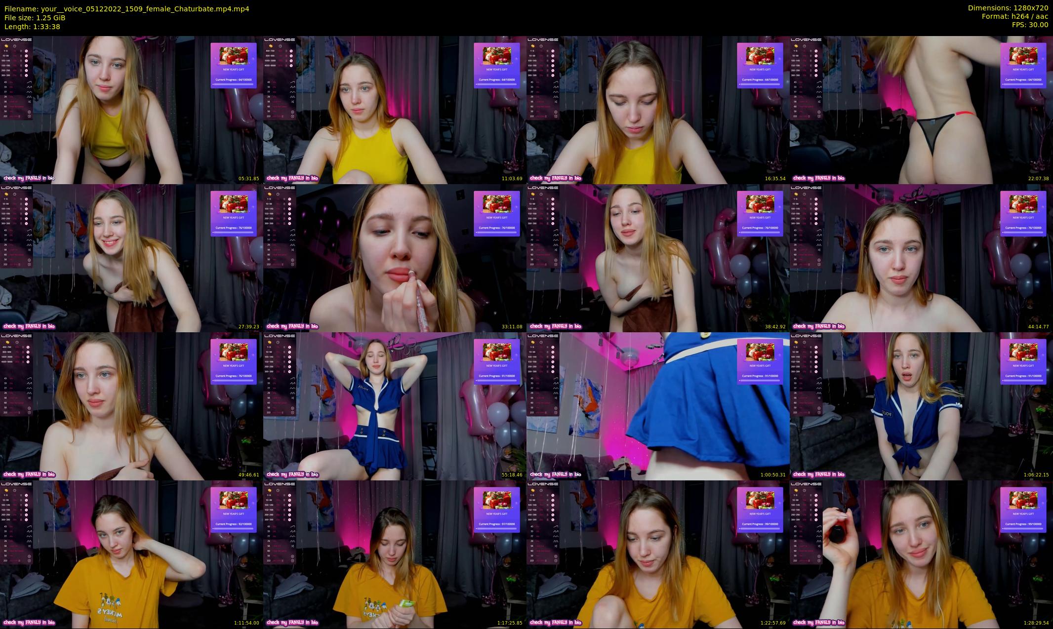 your__voice — 94 minute Chaturbate female cam show recording, 720p, Dec 5, 2022