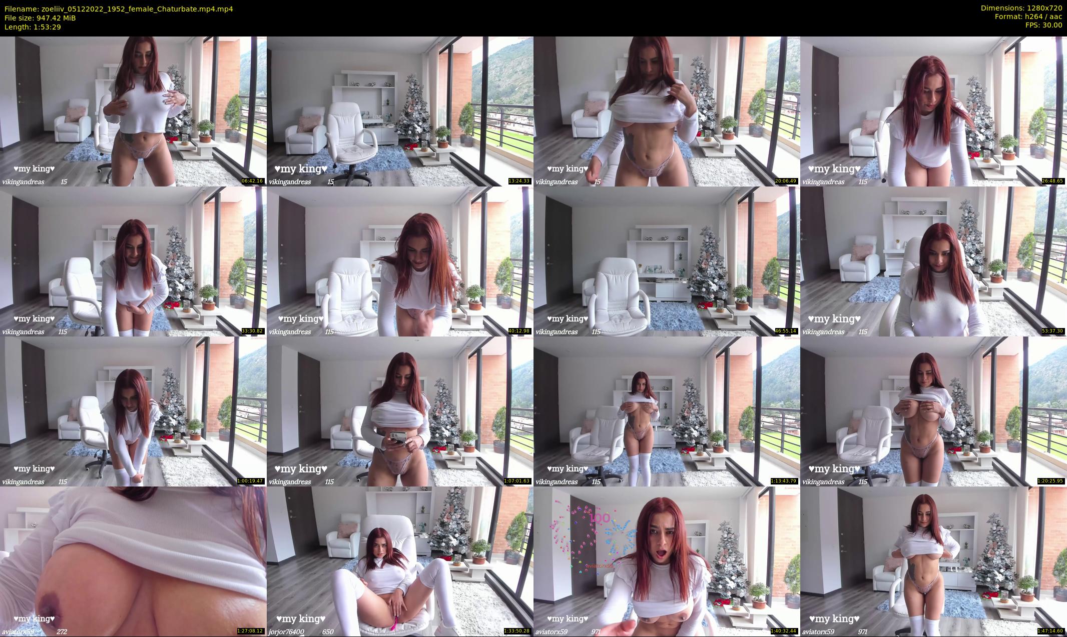 zoeliiv — 114 minute Chaturbate female cam show recording, 720p, Dec 5, 2022