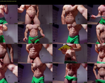 adam_muscle_ — 54 minute Chaturbate male cam show recording, 1080p, Dec 6, 2022