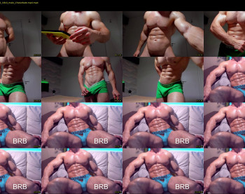 adam_muscle_ — 72 minute Chaturbate male cam show recording, 1080p, Dec 6, 2022