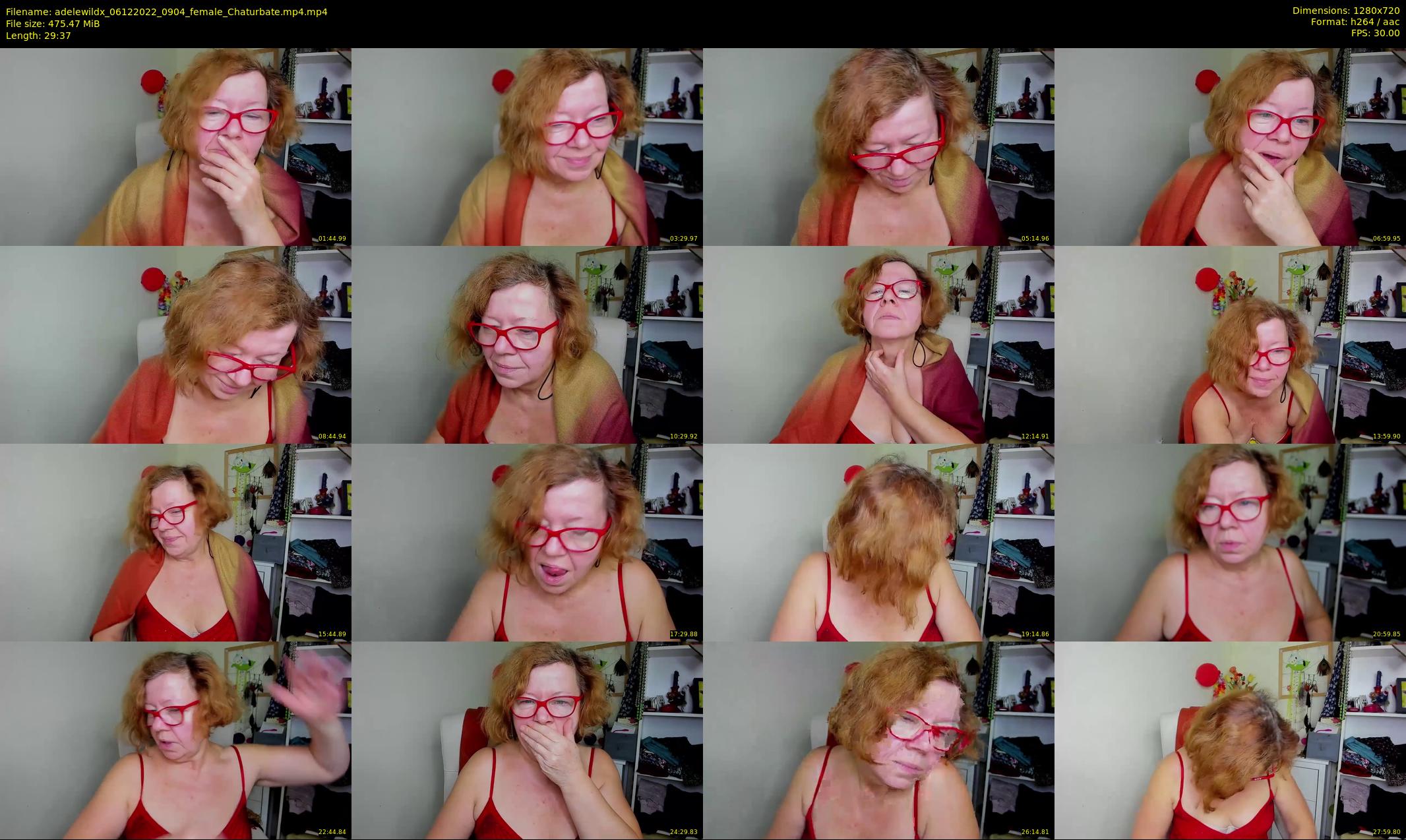 adelewildx — 30 minute Chaturbate female cam show recording, 720p, Dec 6, 2022