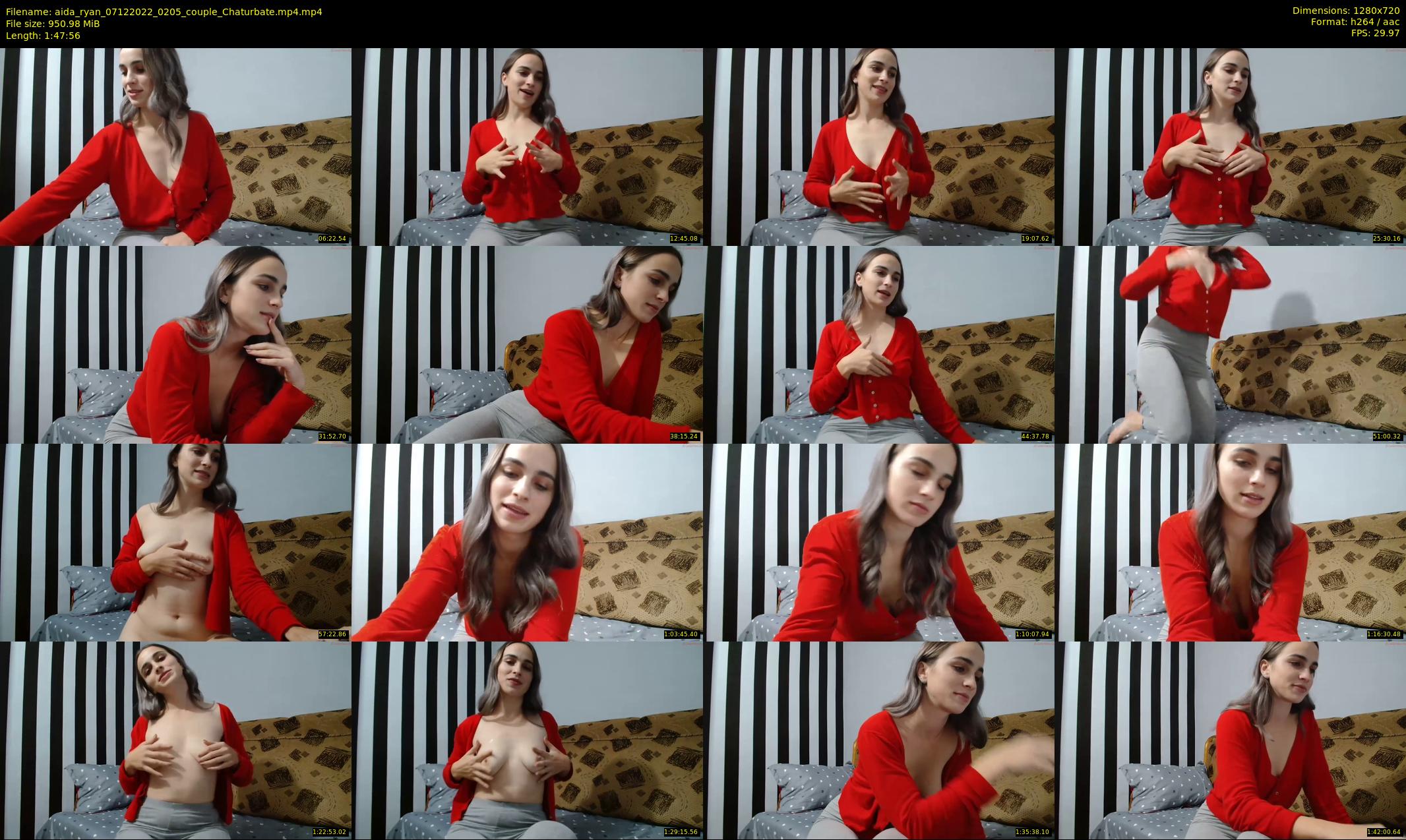 aida_ryan — 108 minute Chaturbate couple cam show recording, 720p, Dec 7, 2022