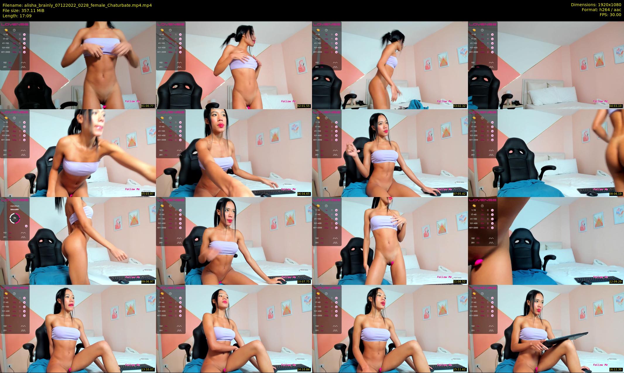alisha_brainly — 18 minute Chaturbate female cam show recording, 1080p, Dec 7, 2022
