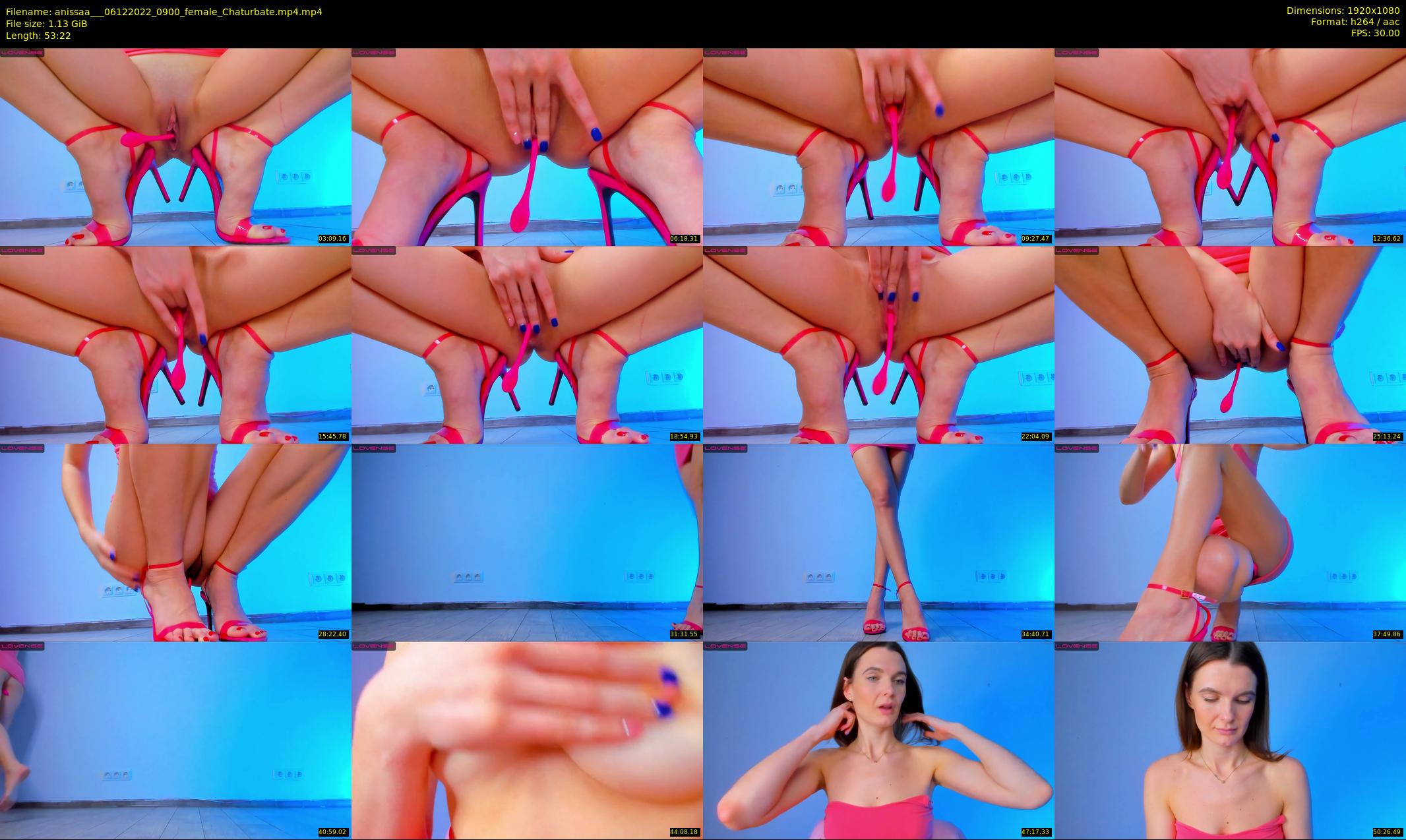 anissaa__ — 54 minute Chaturbate female cam show recording, 1080p, Dec 6, 2022