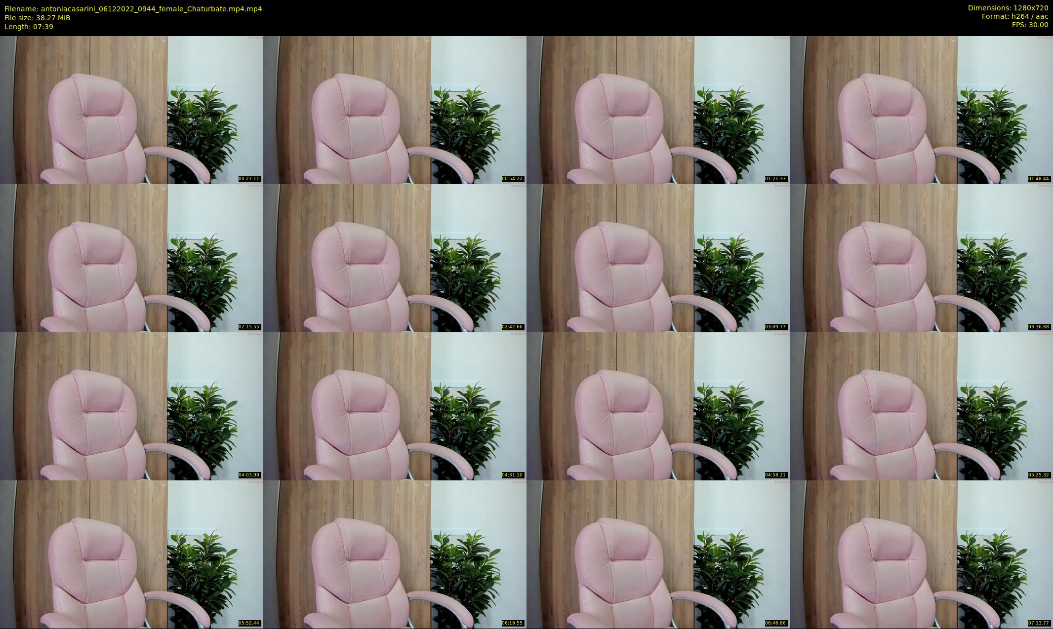 antoniacasarini — 8 minute Chaturbate female cam show recording, 720p, Dec 6, 2022