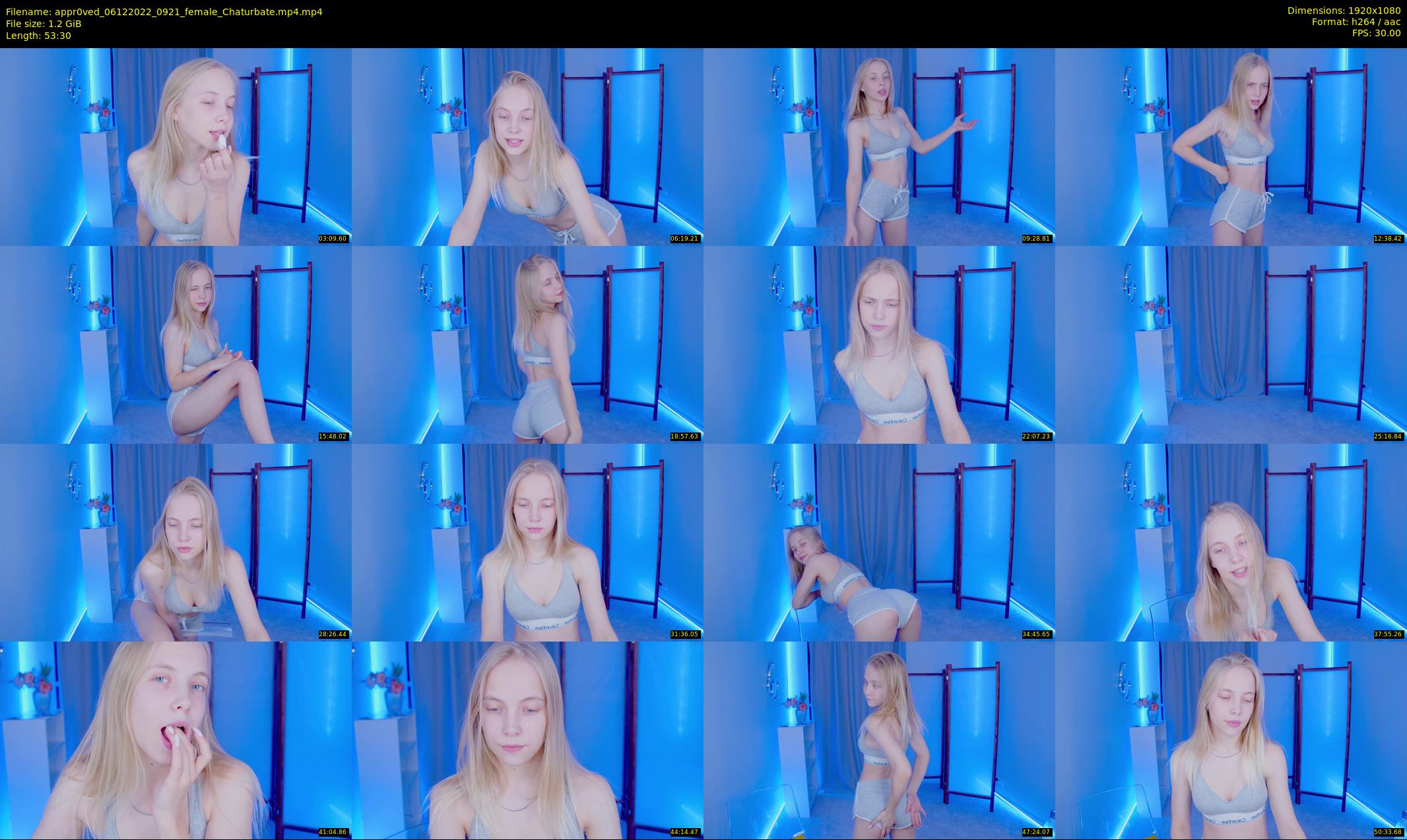 appr0ved — 54 minute Chaturbate female cam show recording, 1080p, Dec 6, 2022