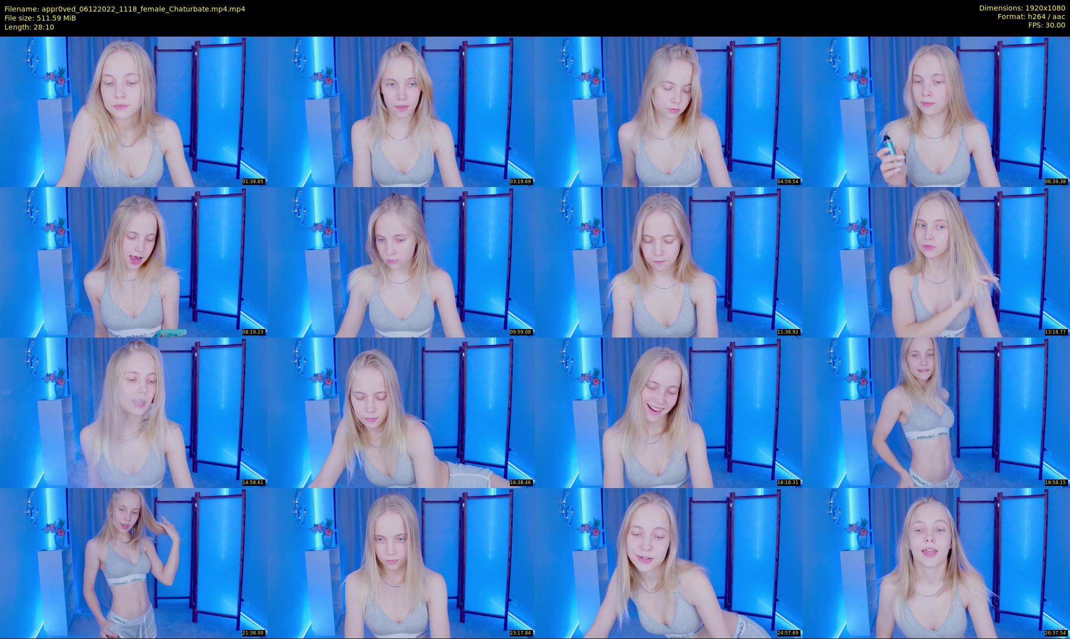 appr0ved — 29 minute Chaturbate female cam show recording, 1080p, Dec 6, 2022