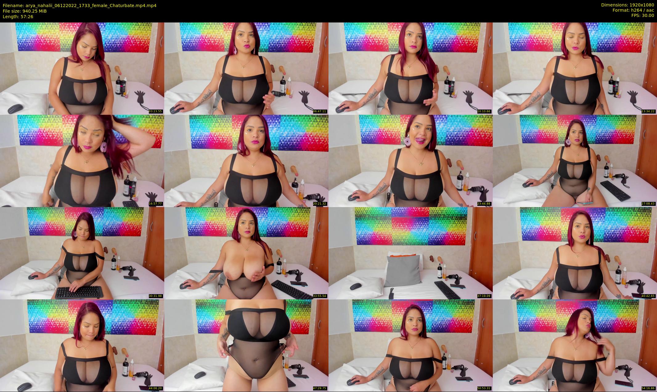 arya_nahalii — 58 minute Chaturbate female cam show recording, 1080p, Dec 6, 2022