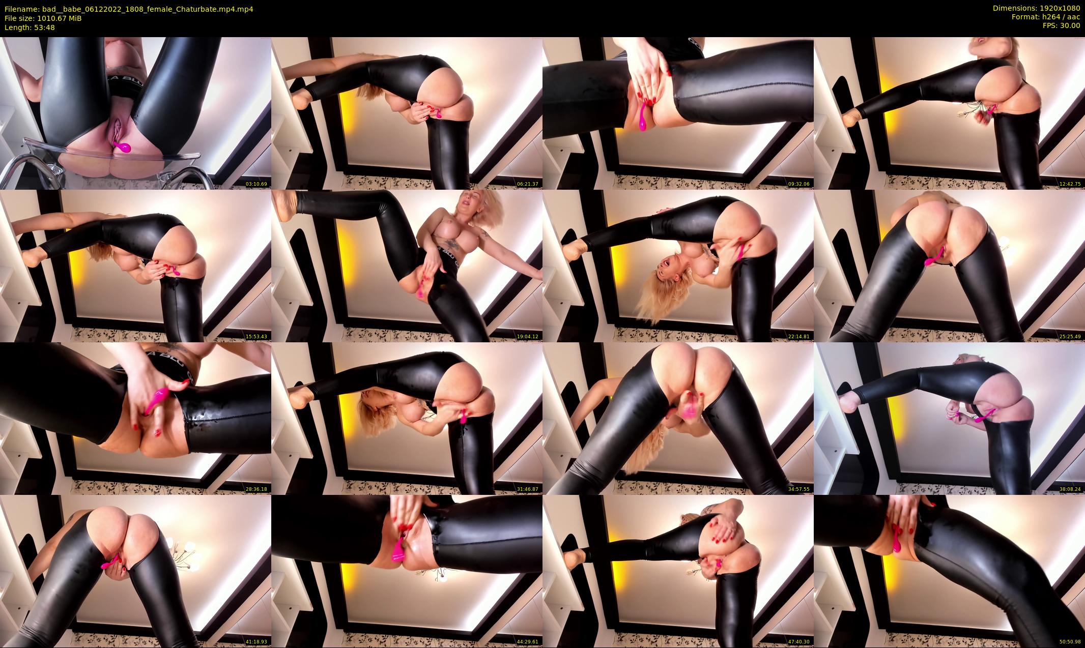 bad__babe — 54 minute Chaturbate female cam show recording, 1080p, Dec 6, 2022