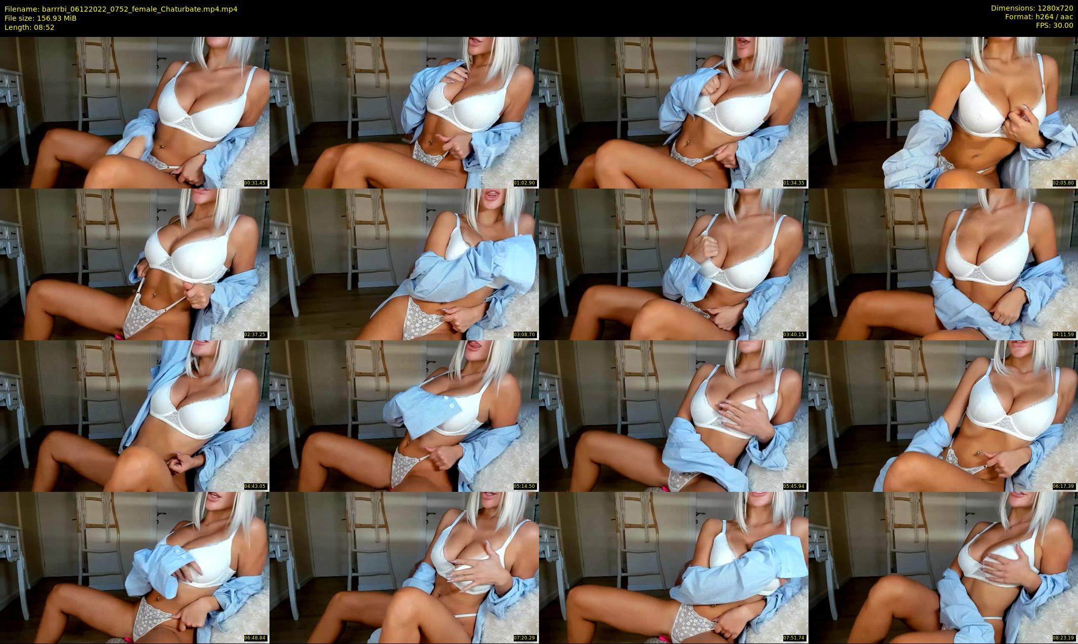 barrrbi — 9 minute Chaturbate female cam show recording, 720p, Dec 6, 2022