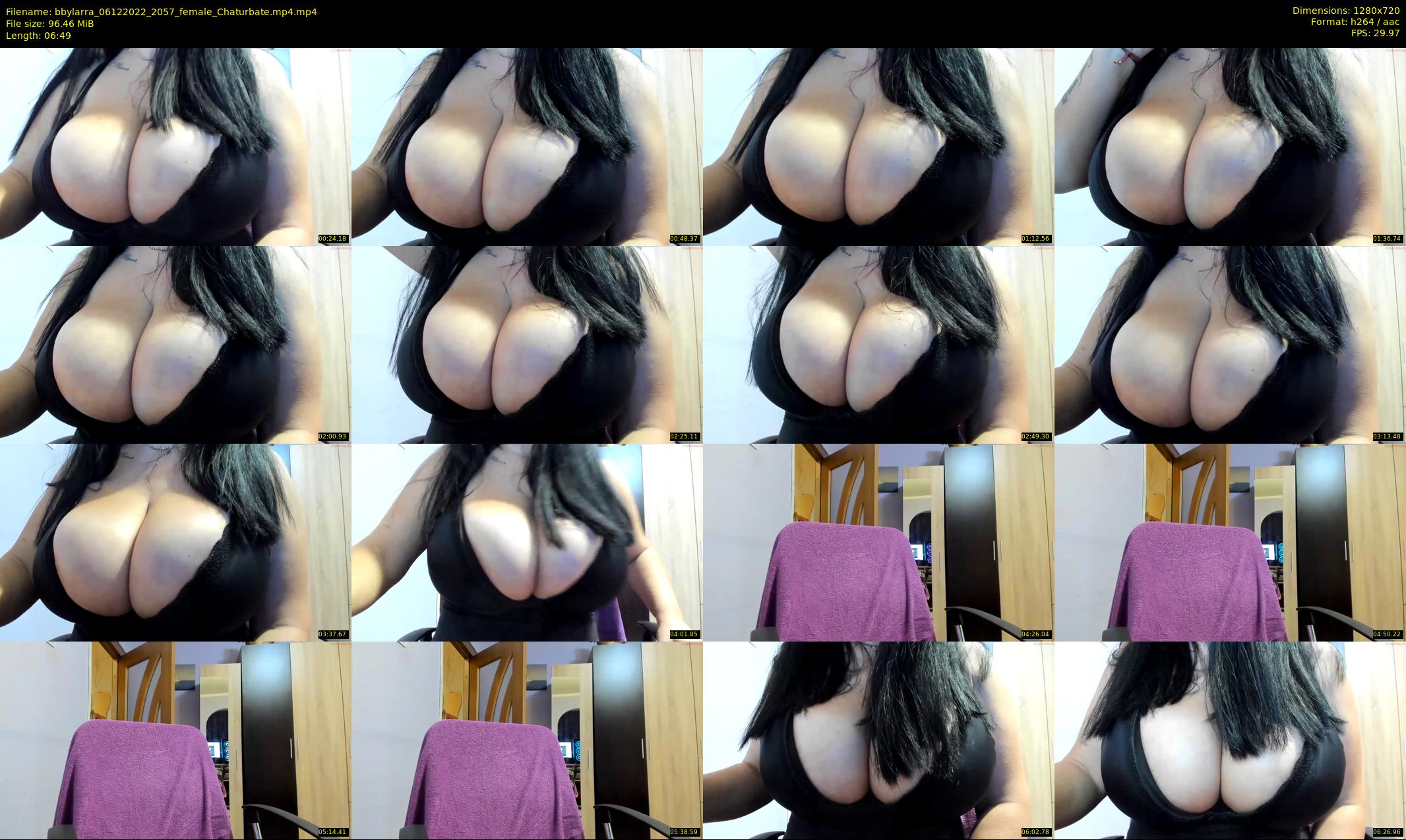 bbylarra — 7 minute Chaturbate couple cam show recording, 720p, Dec 6, 2022