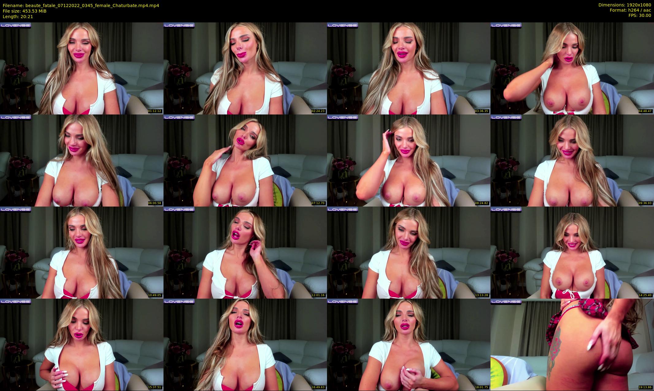 beaute_fatale — 21 minute Chaturbate female cam show recording, 1080p, Dec 7, 2022