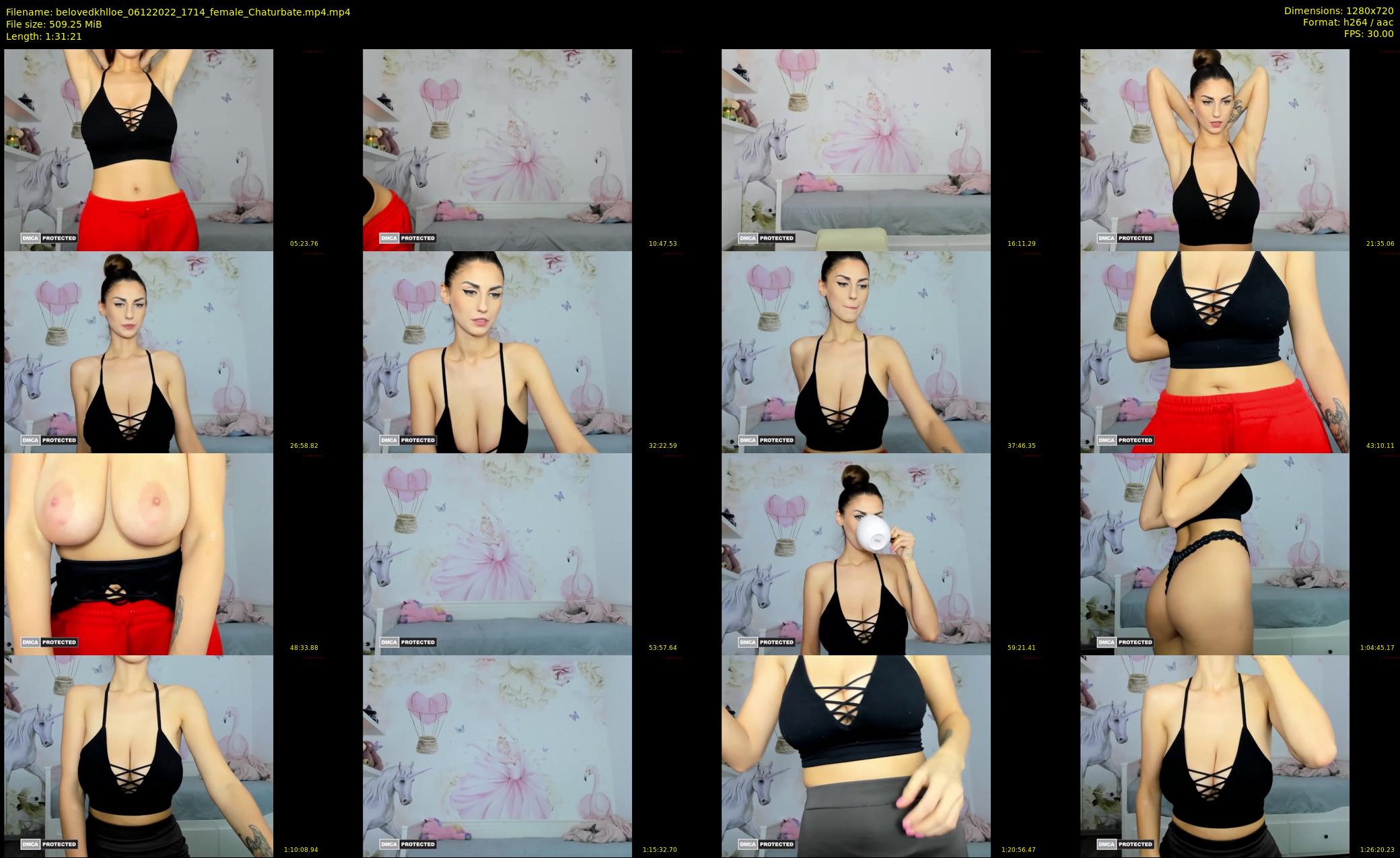 belovedkhlloe — 92 minute Chaturbate female cam show recording, 720p, Dec 6, 2022