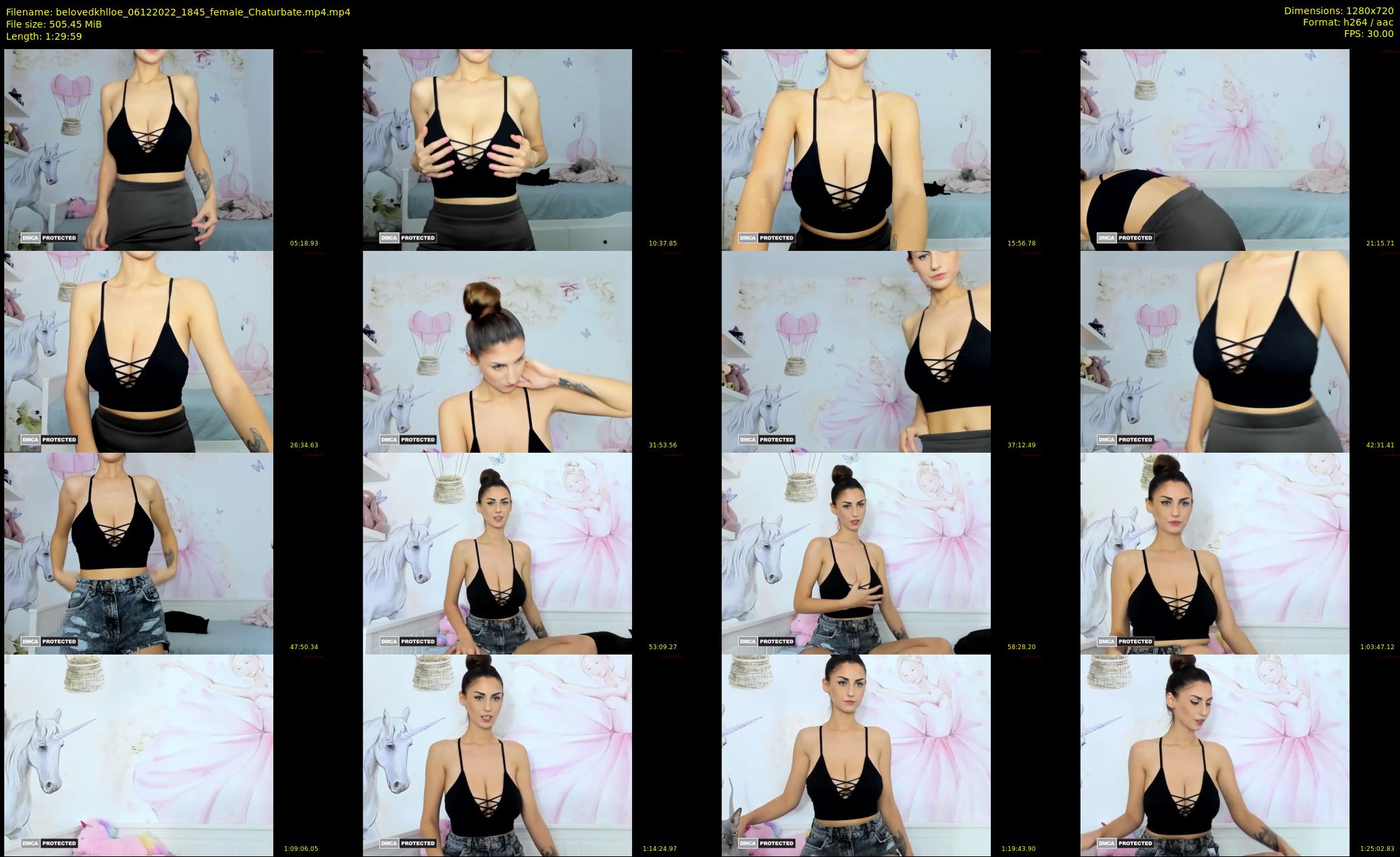 belovedkhlloe — 90 minute Chaturbate female cam show recording, 720p, Dec 6, 2022