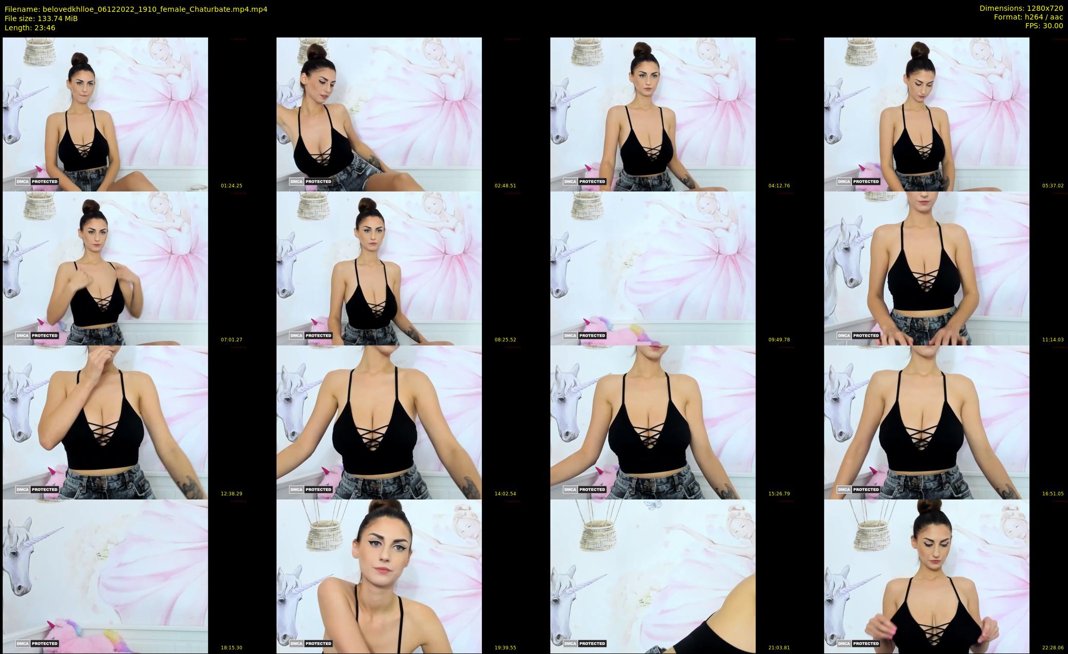 belovedkhlloe — 24 minute Chaturbate female cam show recording, 720p, Dec 6, 2022