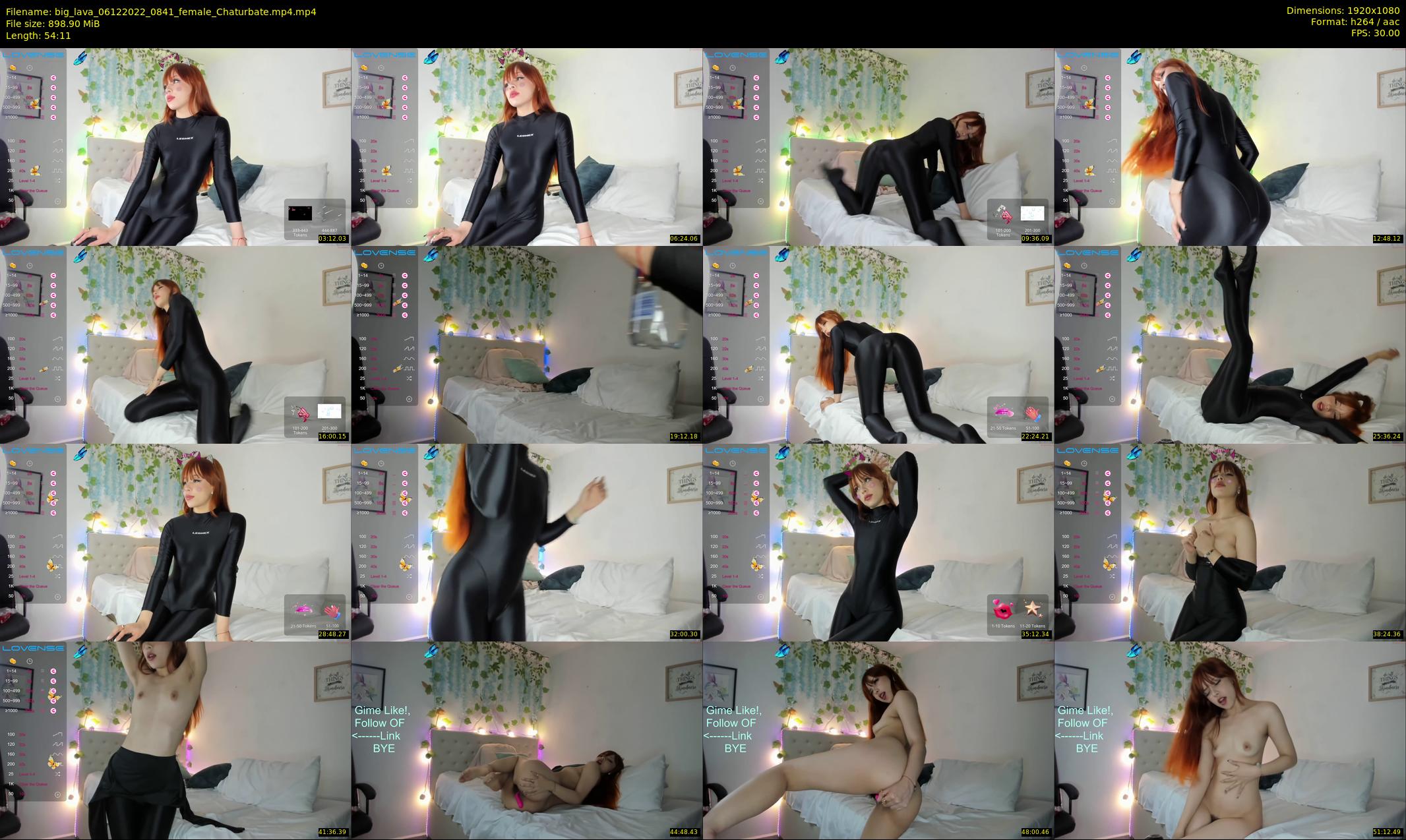 big_lava — 55 minute Chaturbate female cam show recording, 1080p, Dec 6, 2022