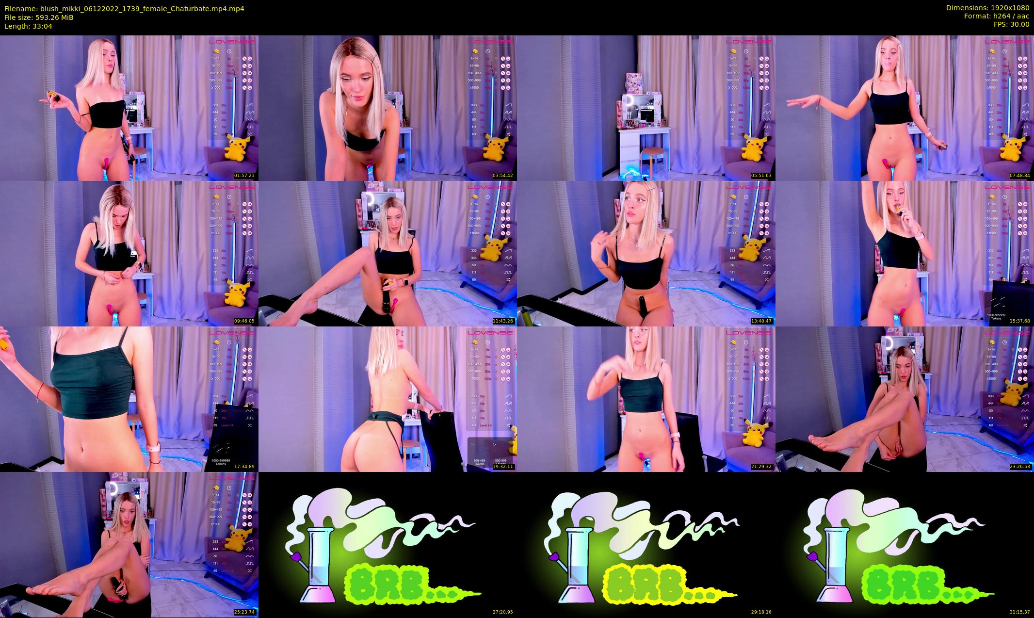 blush_mikki — 34 minute Chaturbate female cam show recording, 1080p, Dec 6, 2022