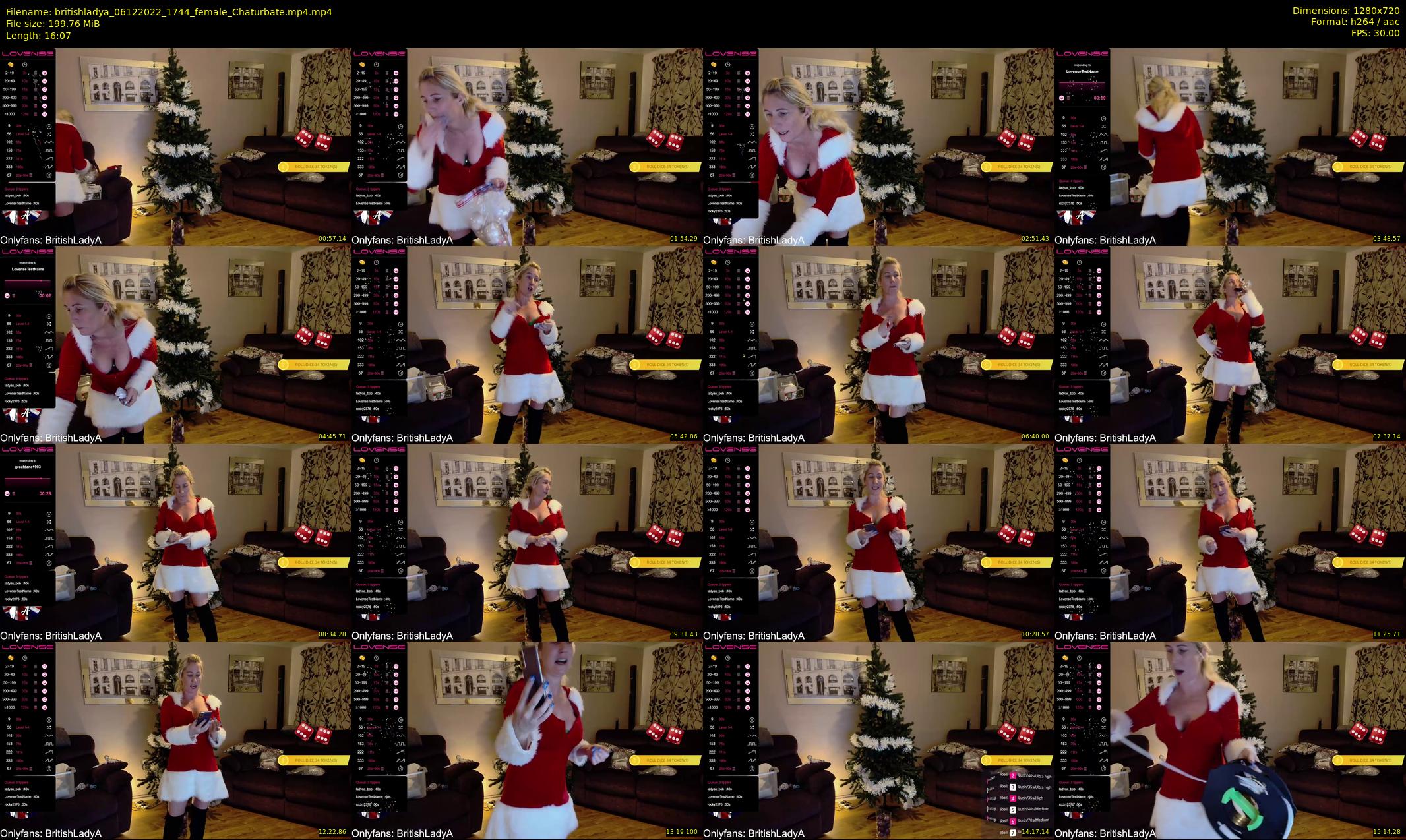 britishladya — 17 minute Chaturbate female cam show recording, 720p, Dec 6, 2022