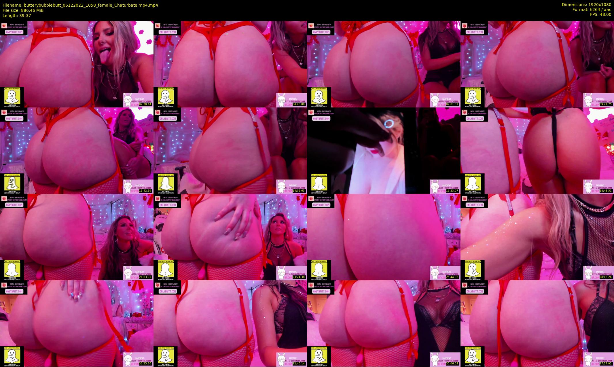 butterybubblebutt — 40 minute Chaturbate couple cam show recording, 1080p, Dec 6, 2022