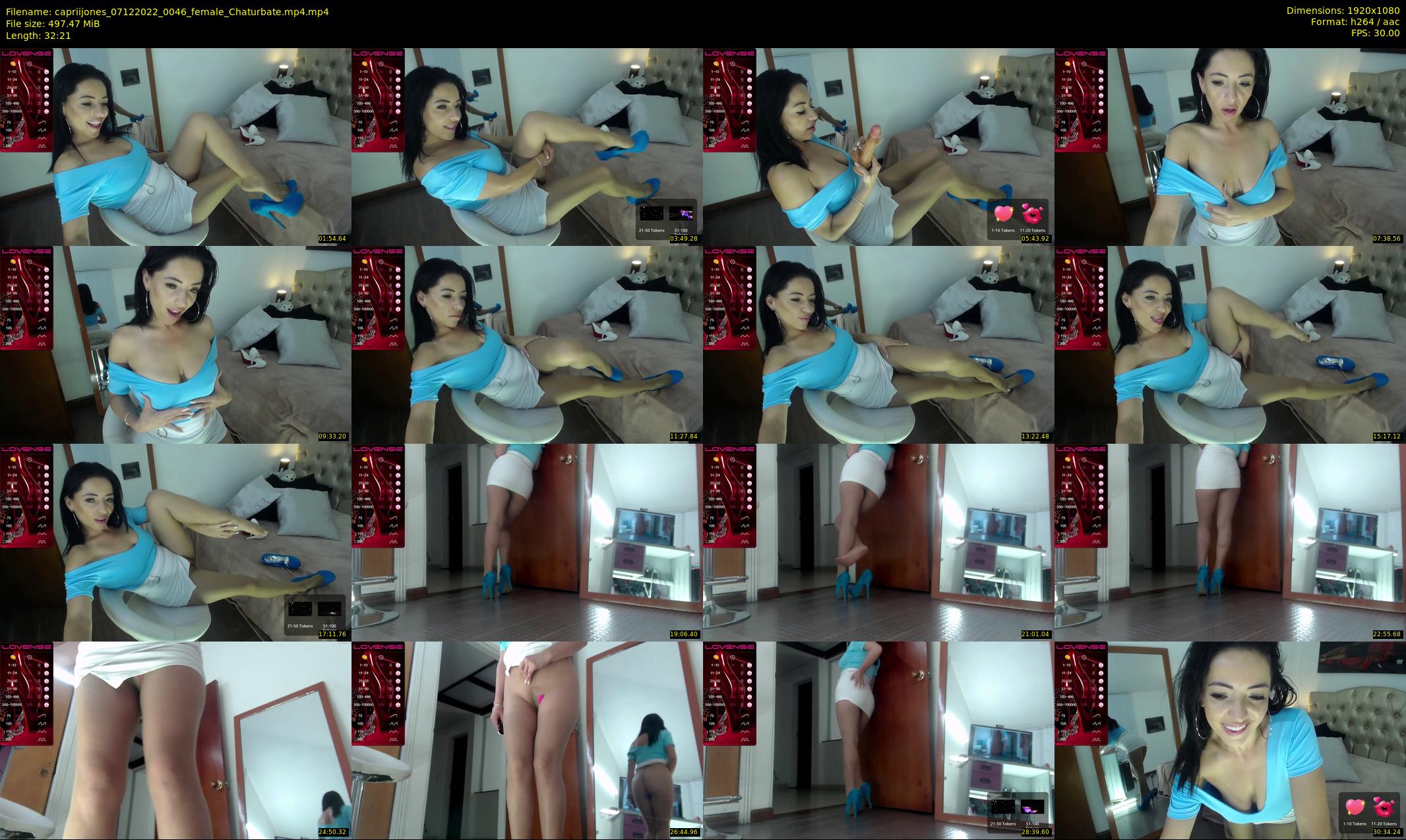 capriijones — 33 minute Chaturbate female cam show recording, 1080p, Dec 7, 2022