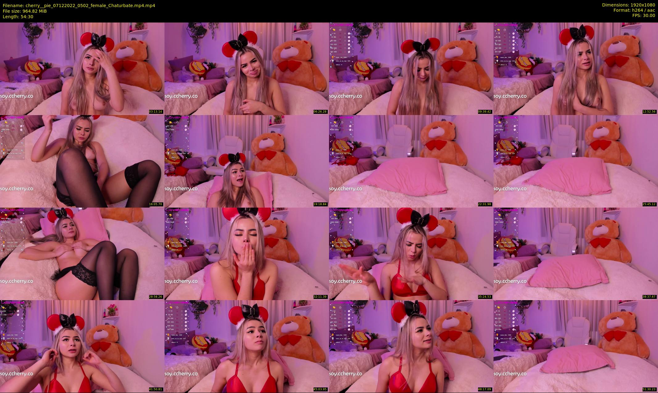 cherry__pie — 55 minute Chaturbate female cam show recording, 1080p, Dec 7, 2022