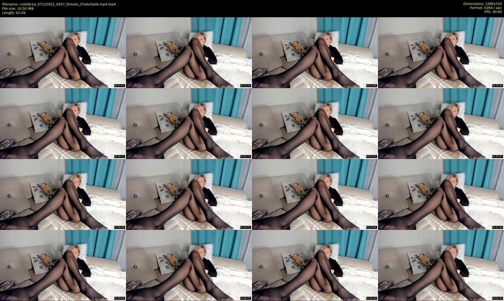 colette1w — 3 minute Chaturbate female cam show recording, 720p, Dec 7, 2022