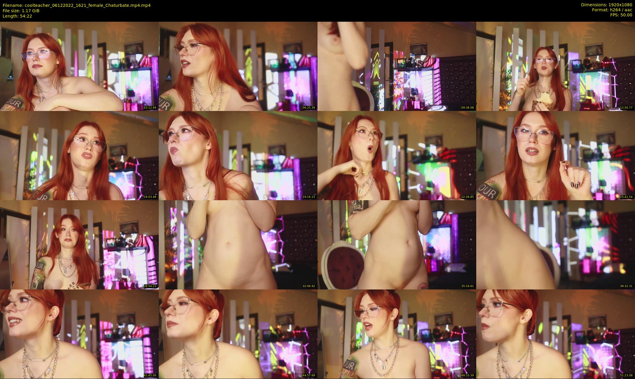 coolteacher — 55 minute Chaturbate female cam show recording, 1080p, Dec 6, 2022
