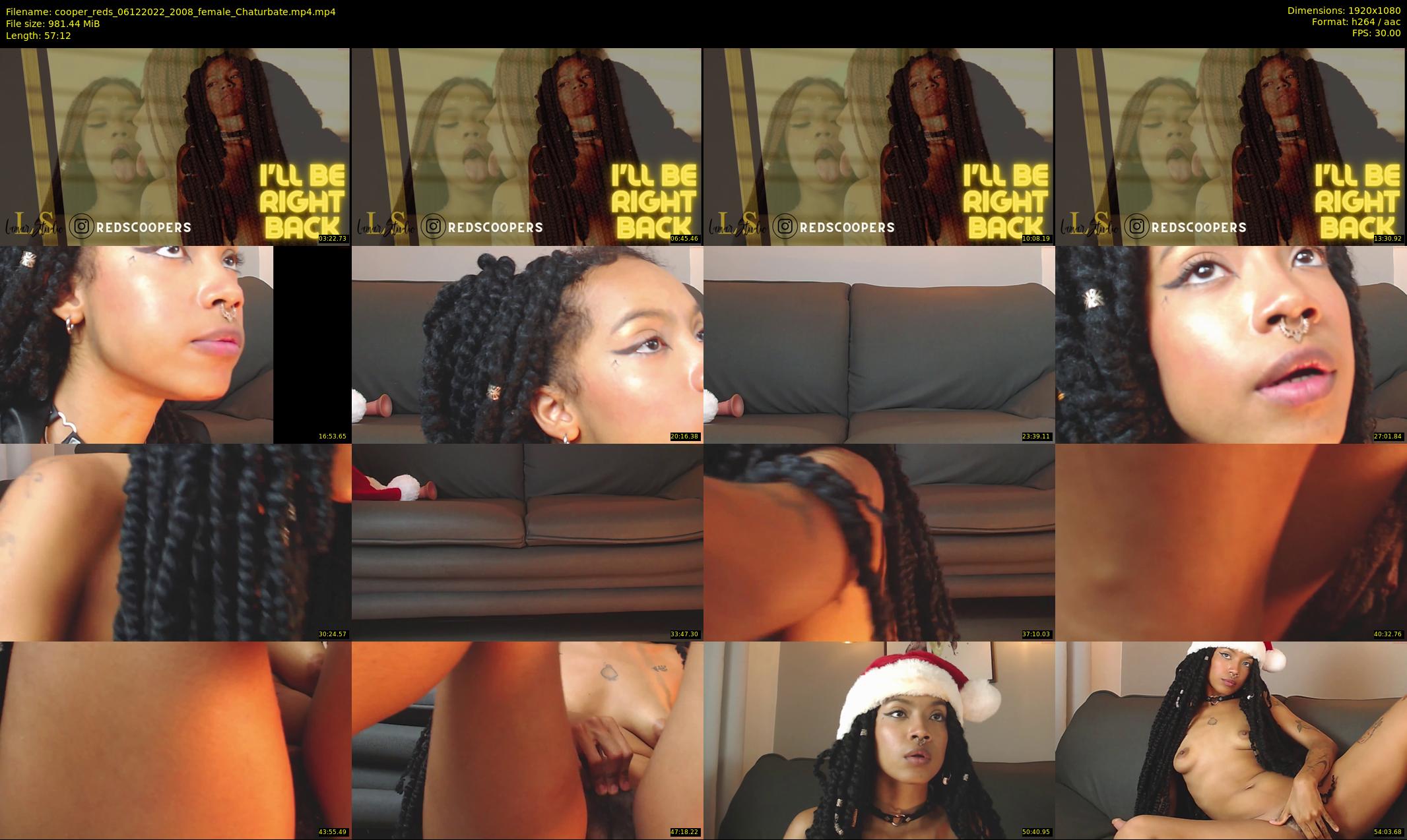 cooper_reds — 58 minute Chaturbate female cam show recording, 1080p, Dec 6, 2022