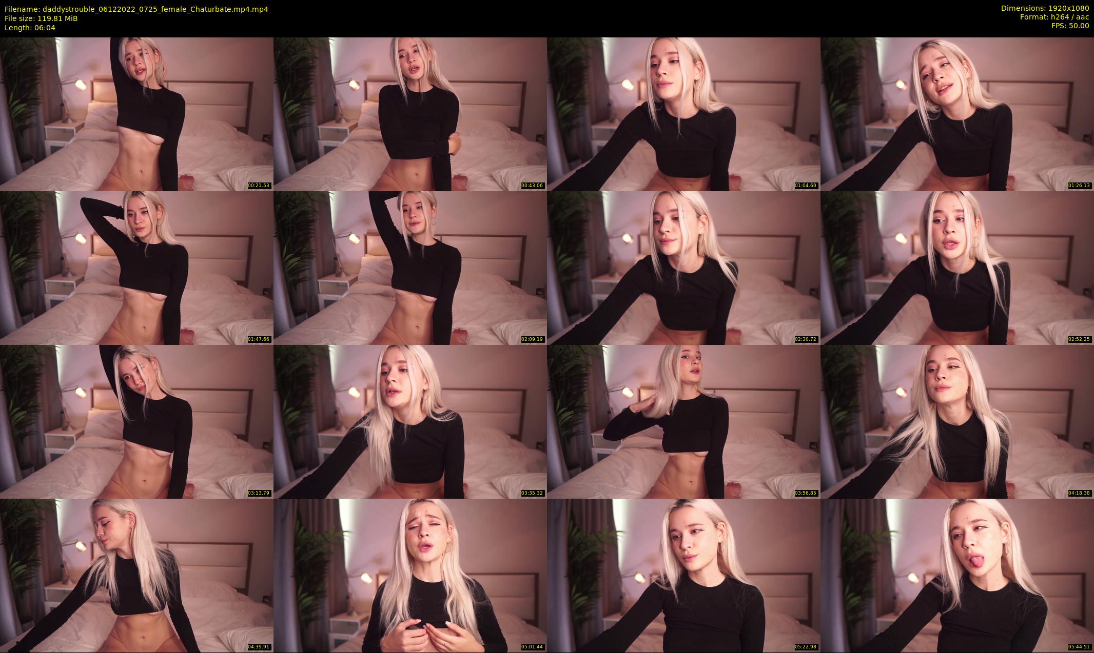 daddystrouble — 7 minute Chaturbate female cam show recording, 1080p, Dec 6, 2022