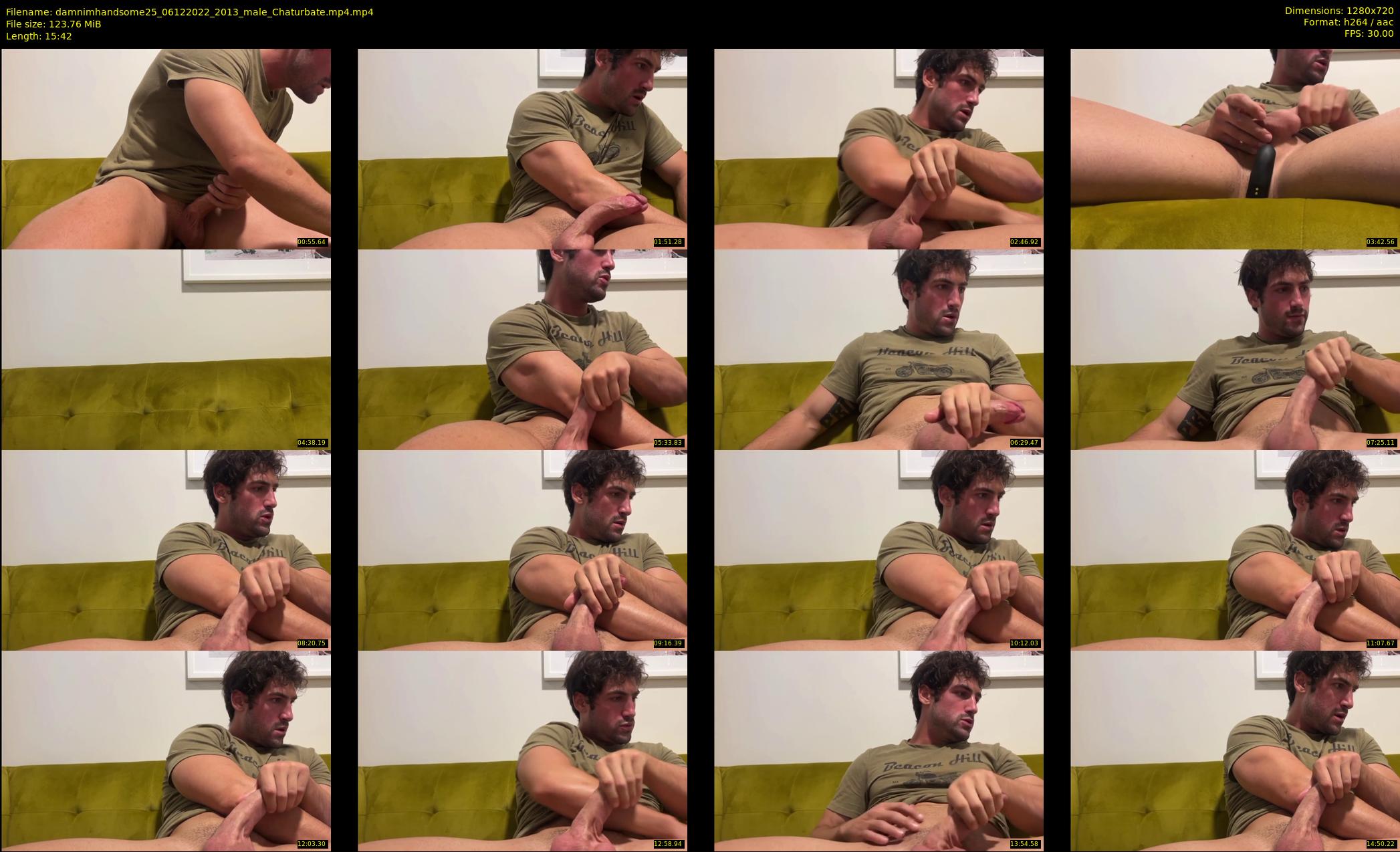damnimhandsome25 — 16 minute Chaturbate male cam show recording, 720p, Dec 6, 2022
