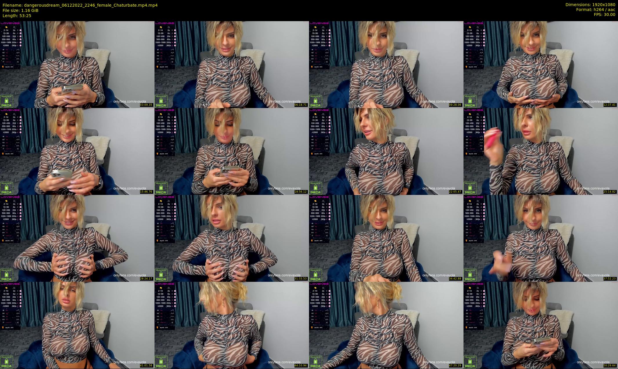 dangerousdream — 54 minute Chaturbate couple cam show recording, 1080p, Dec 6, 2022