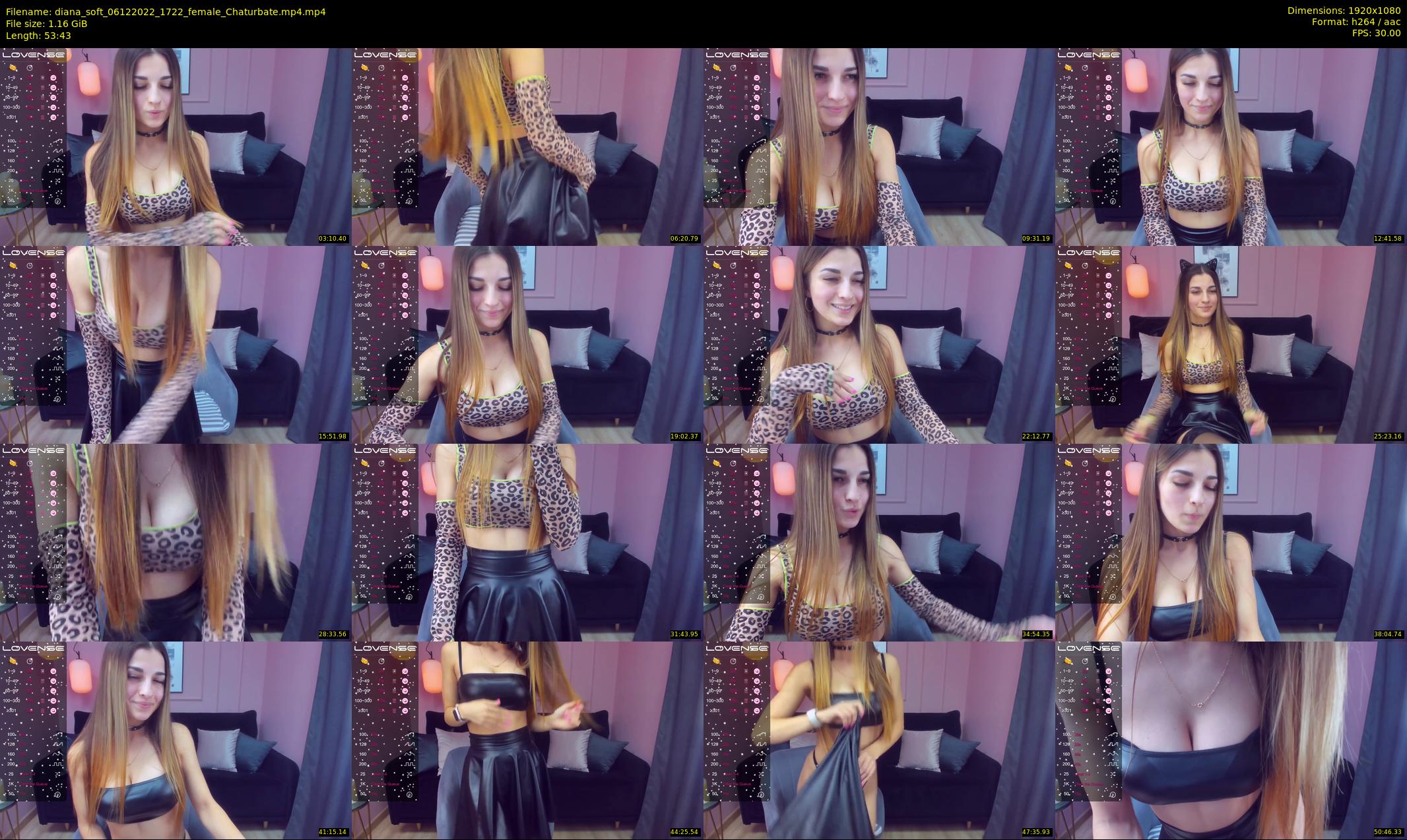 diana_soft — 54 minute Chaturbate female cam show recording, 1080p, Dec 6, 2022