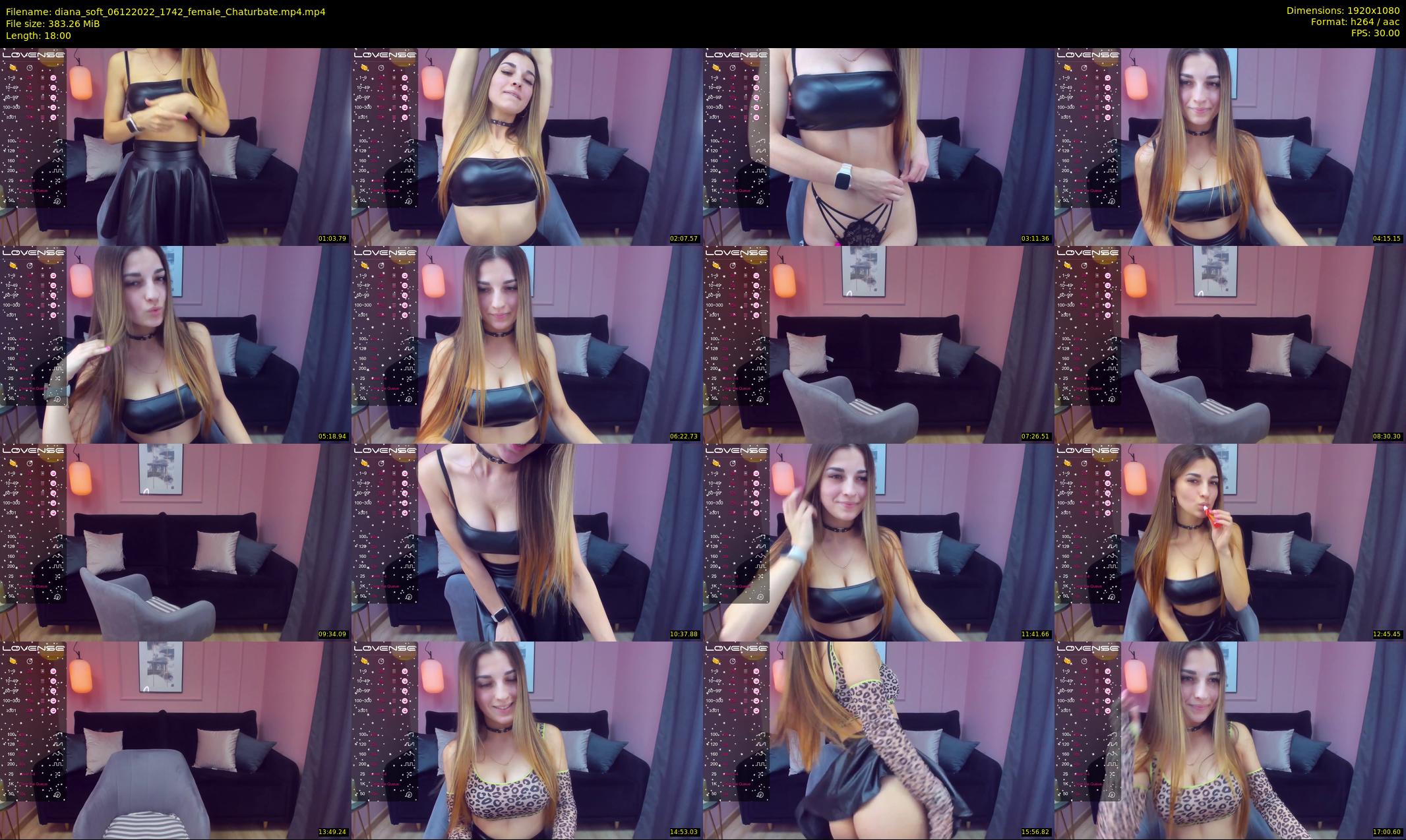 diana_soft — 18 minute Chaturbate female cam show recording, 1080p, Dec 6, 2022