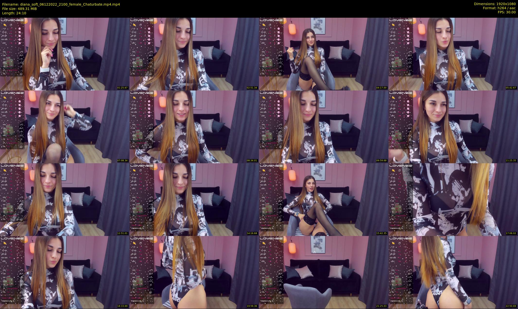 diana_soft — 25 minute Chaturbate female cam show recording, 1080p, Dec 6, 2022