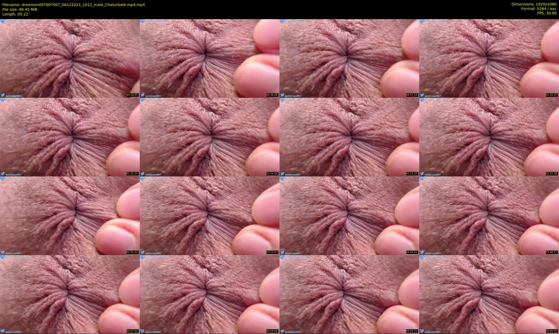 dreamon007007007 — 6 minute Chaturbate male cam show recording, 1080p, Dec 6, 2022