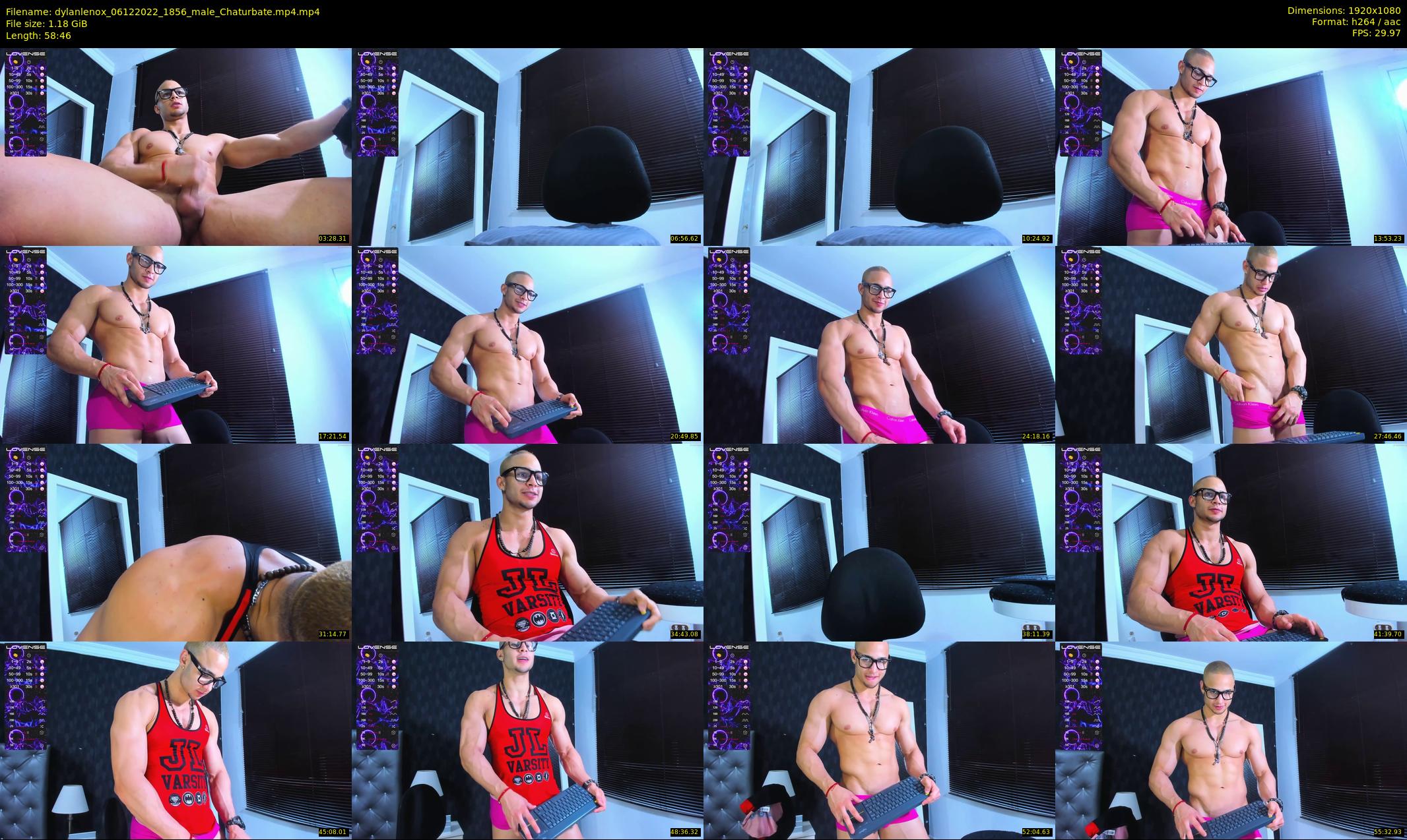 dylanlenox — 59 minute Chaturbate male cam show recording, 1080p, Dec 6, 2022