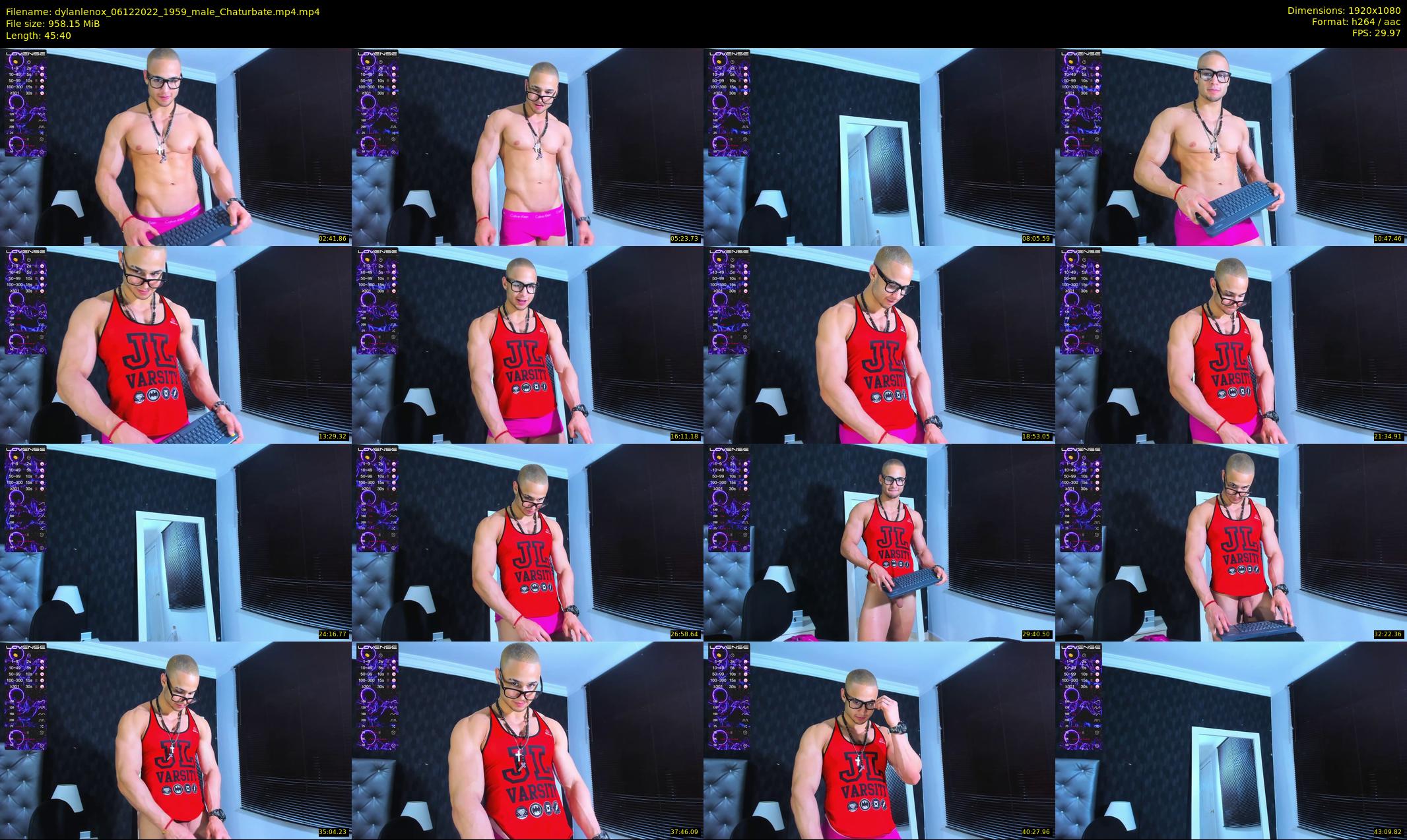 dylanlenox — 46 minute Chaturbate male cam show recording, 1080p, Dec 6, 2022