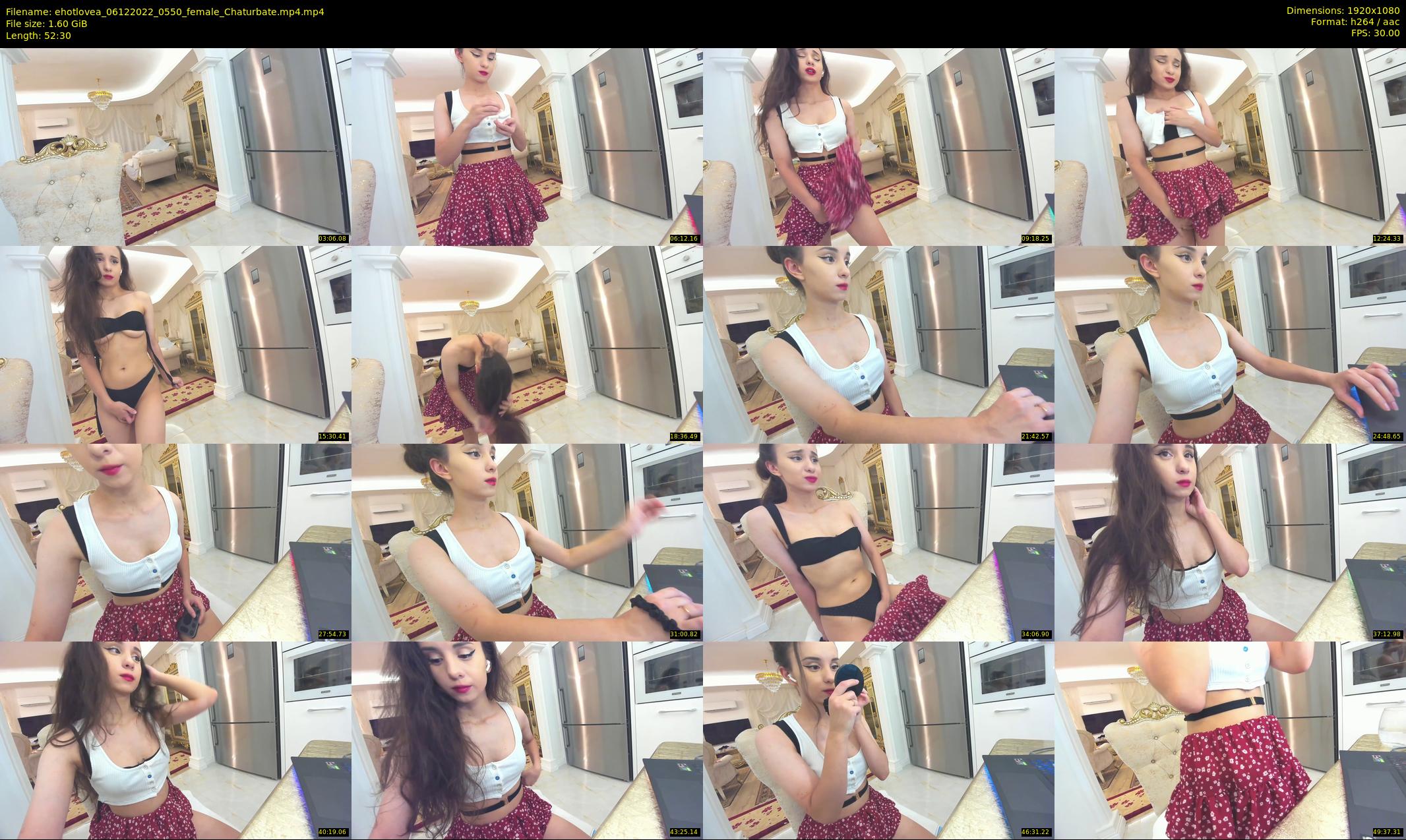 ehotlovea — 53 minute Chaturbate female cam show recording, 1080p, Dec 6, 2022