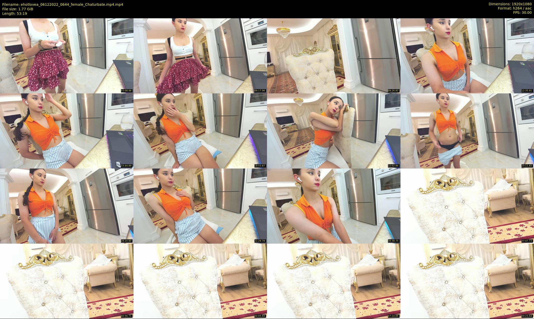 ehotlovea — 54 minute Chaturbate female cam show recording, 1080p, Dec 6, 2022