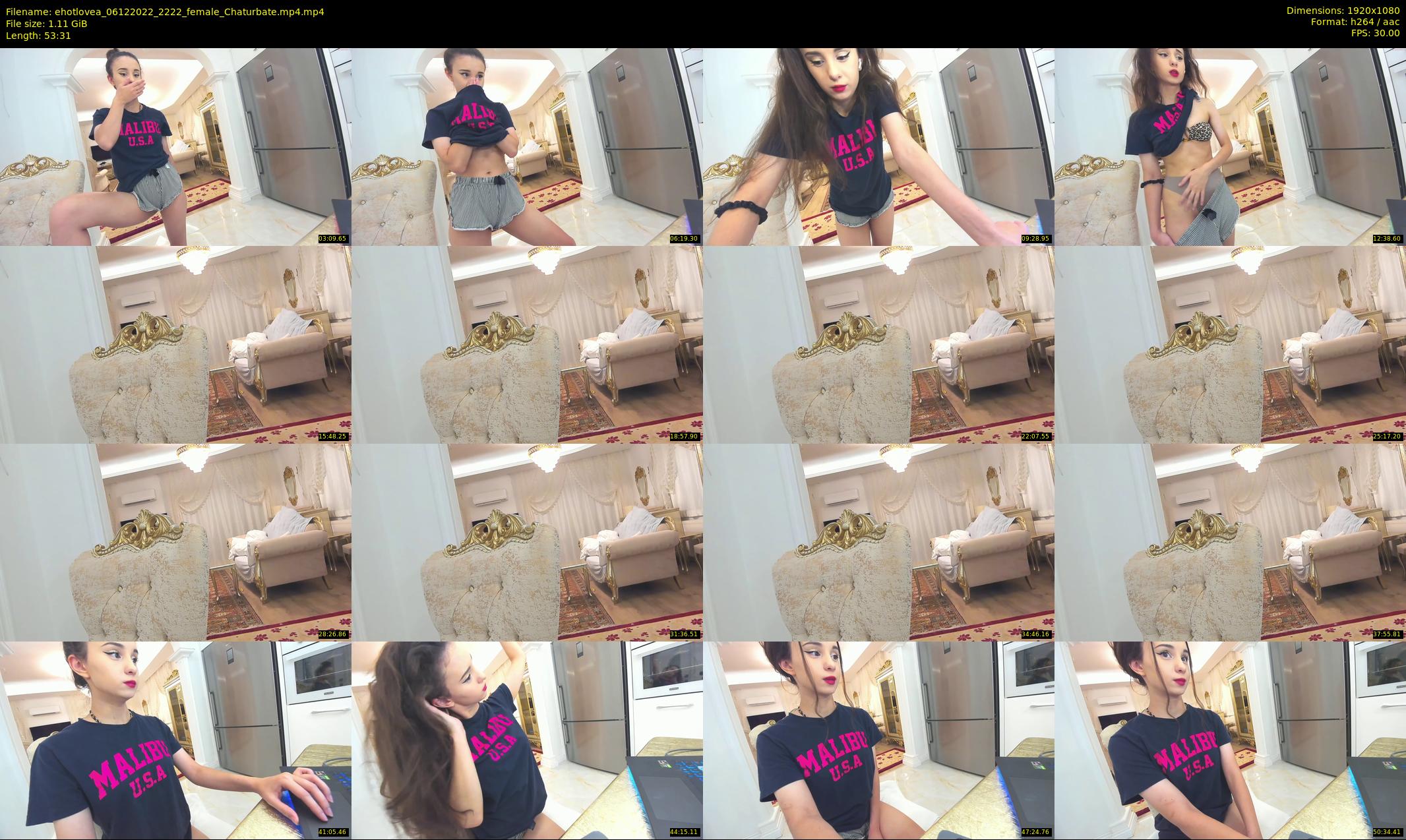 ehotlovea — 54 minute Chaturbate female cam show recording, 1080p, Dec 6, 2022